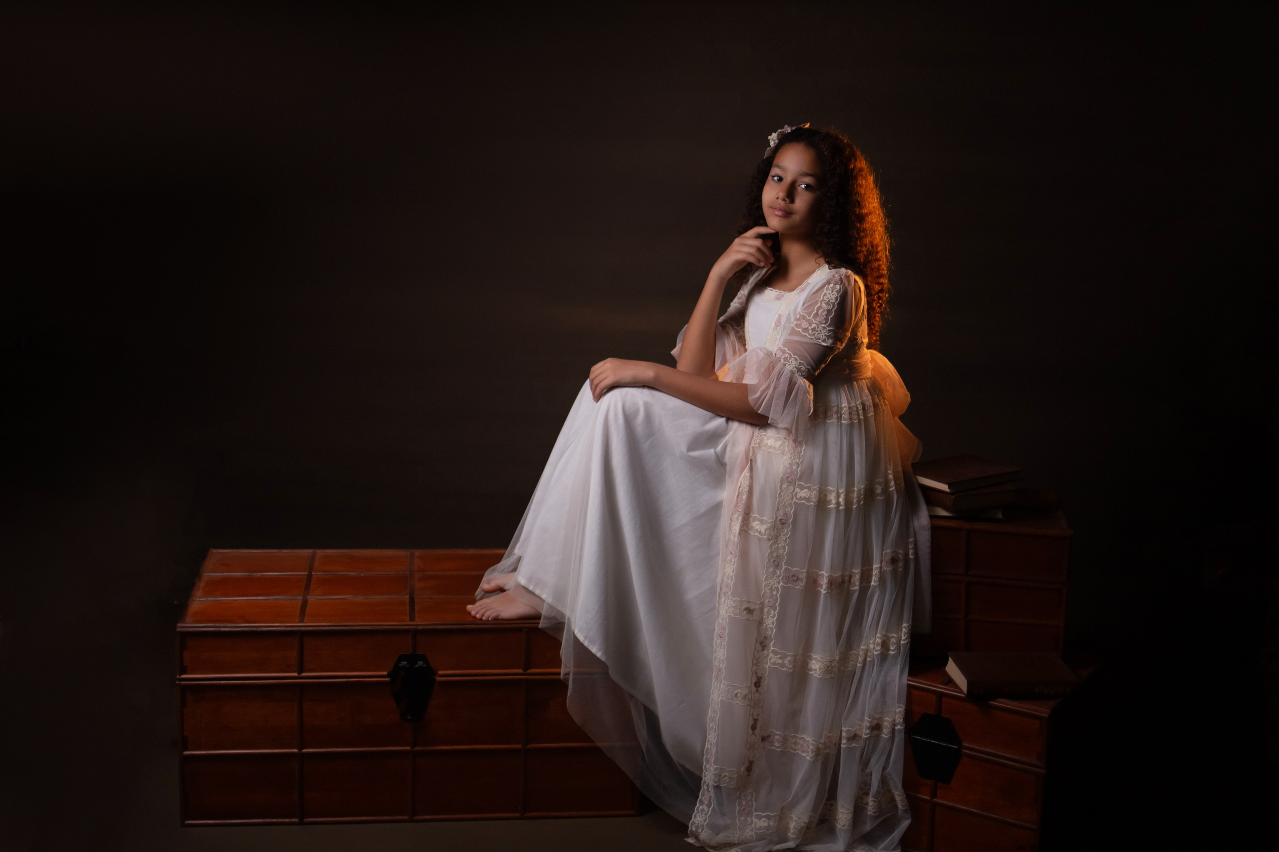 Comunión en el estudio. Профессиональный фотограф в Испании