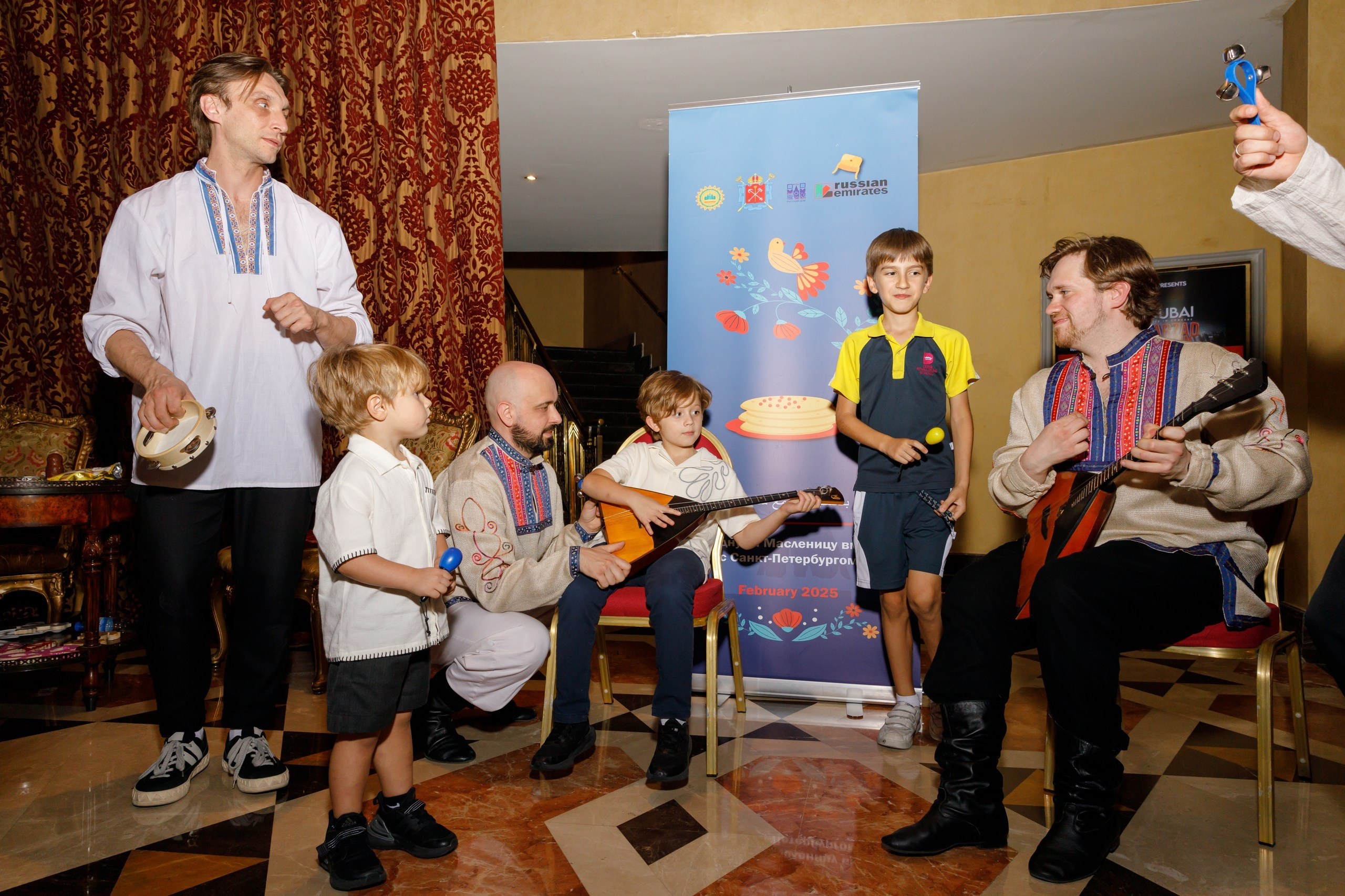 Maslenitsa 2025 for “Russian Emirates”. Photographer Anna Curly | Weddings and Events in Dubai