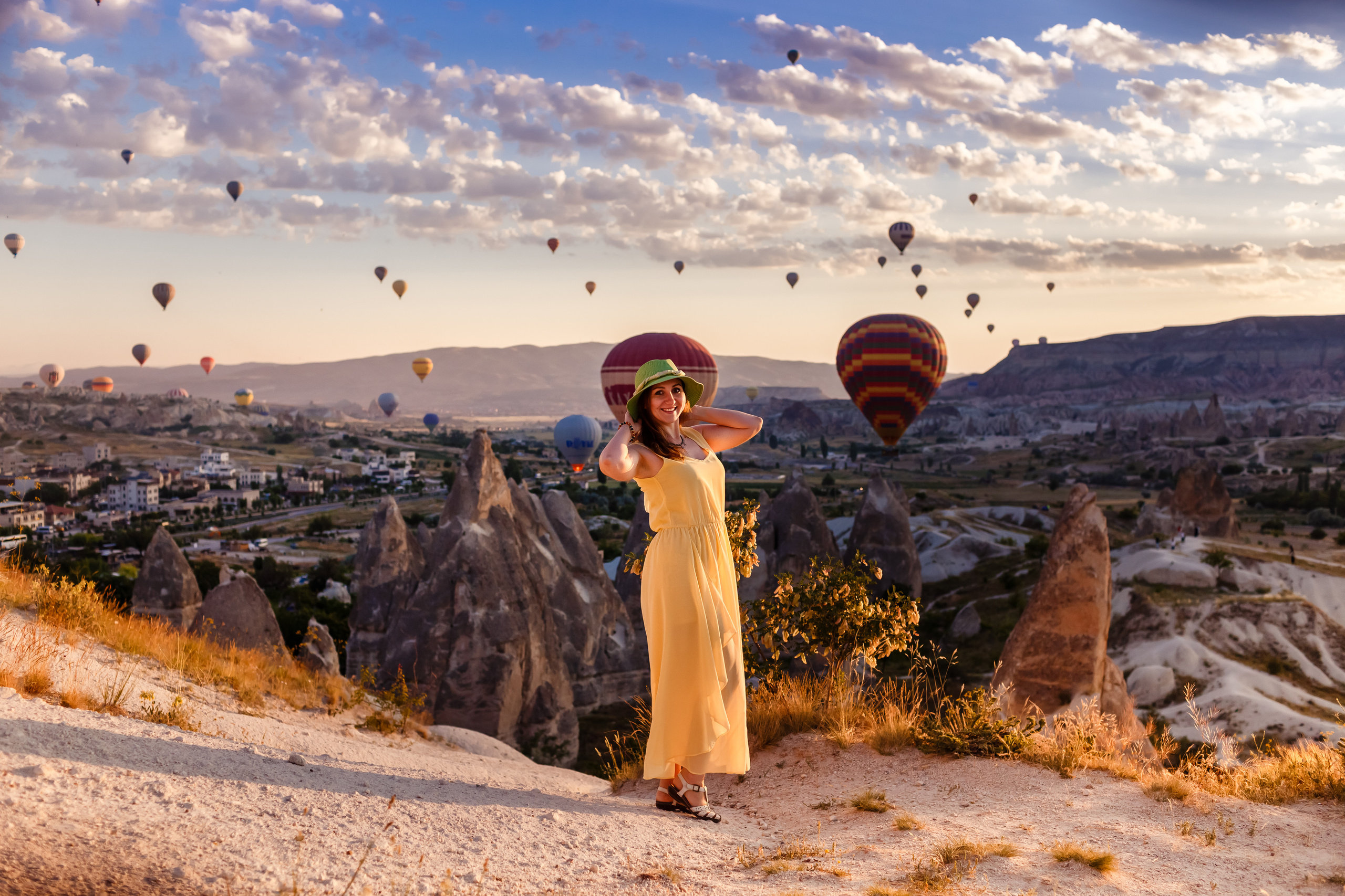 Прекрасное утро в Каппадокии