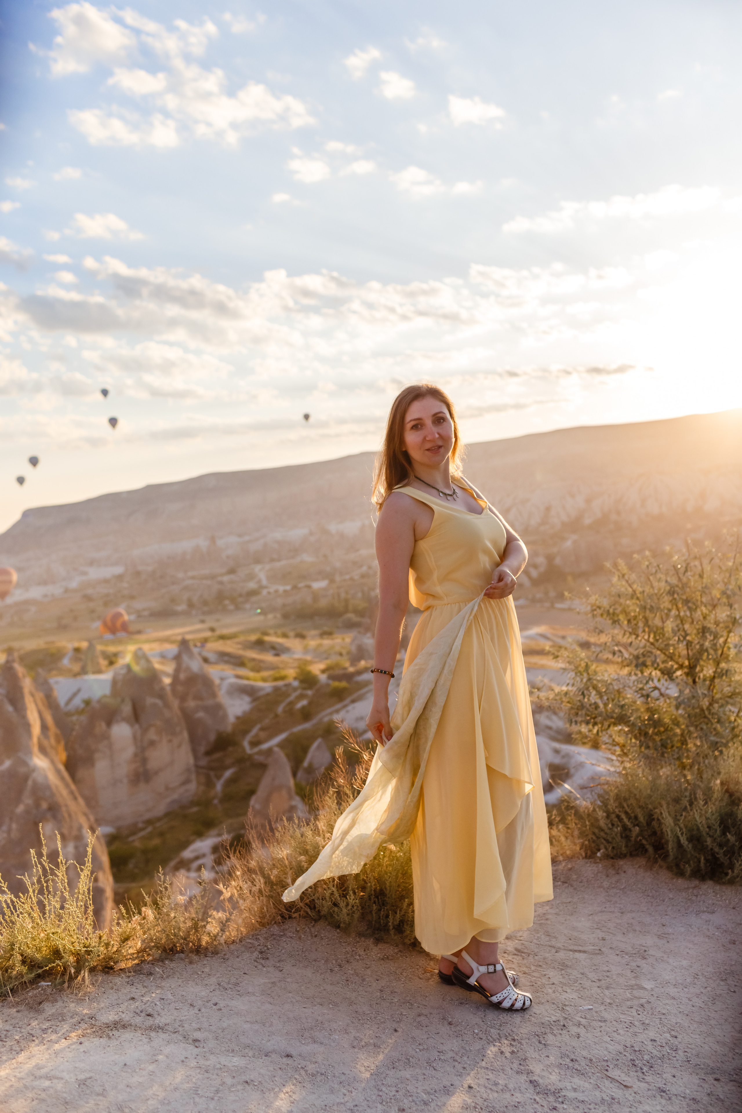 Прекрасное утро в Каппадокии