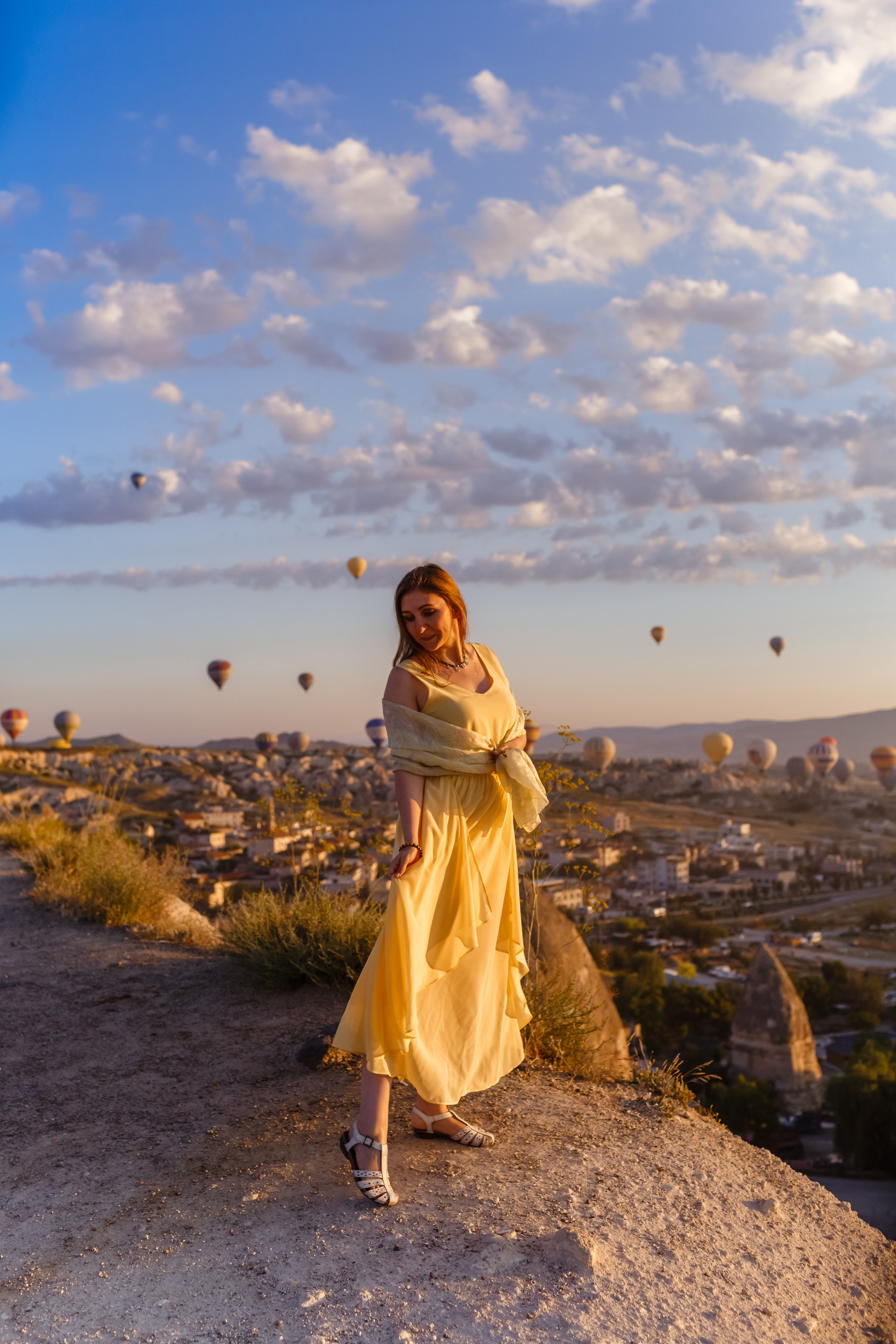 Beautiful morning in Cappadocia