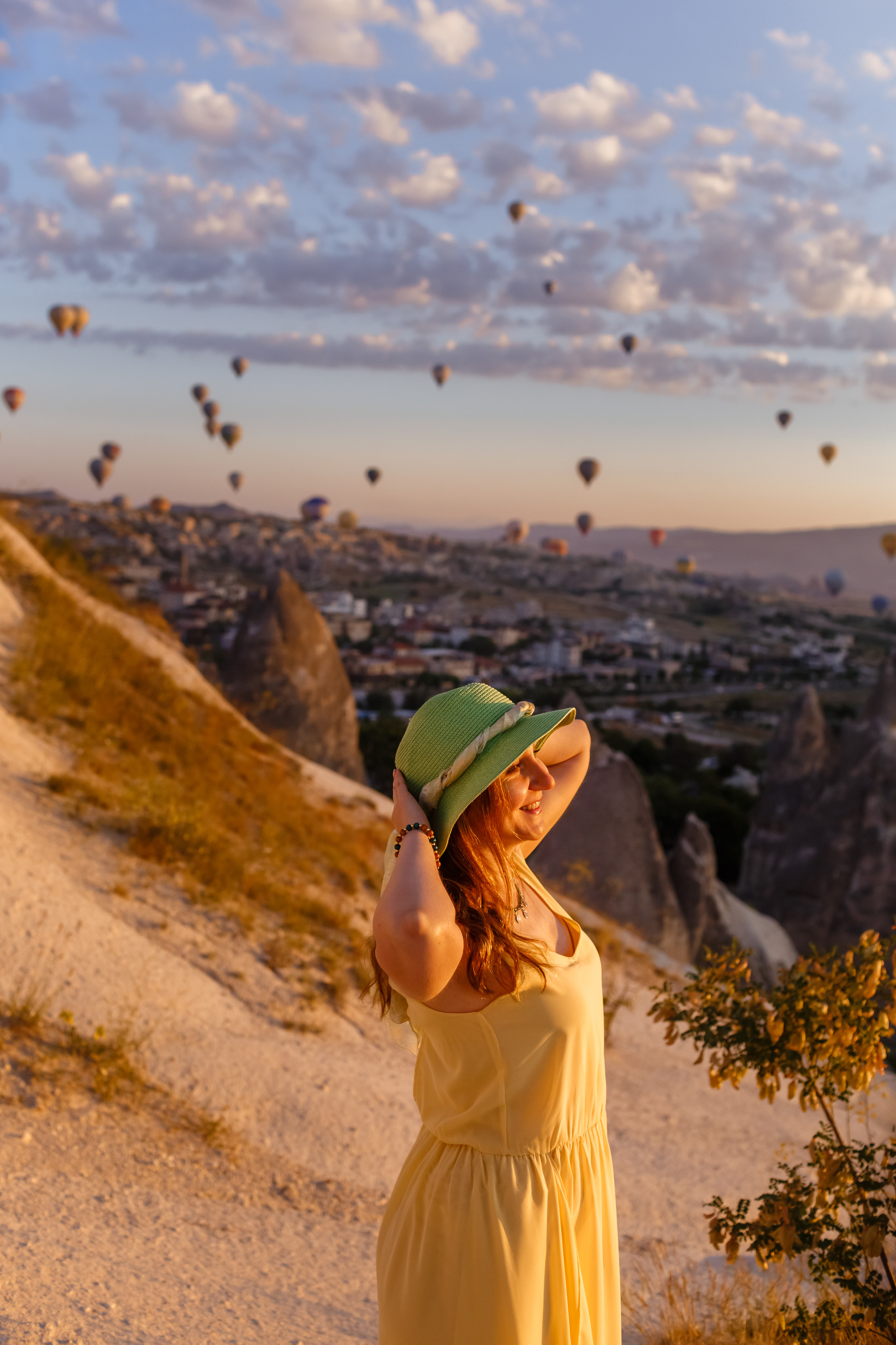 Beautiful morning in Cappadocia