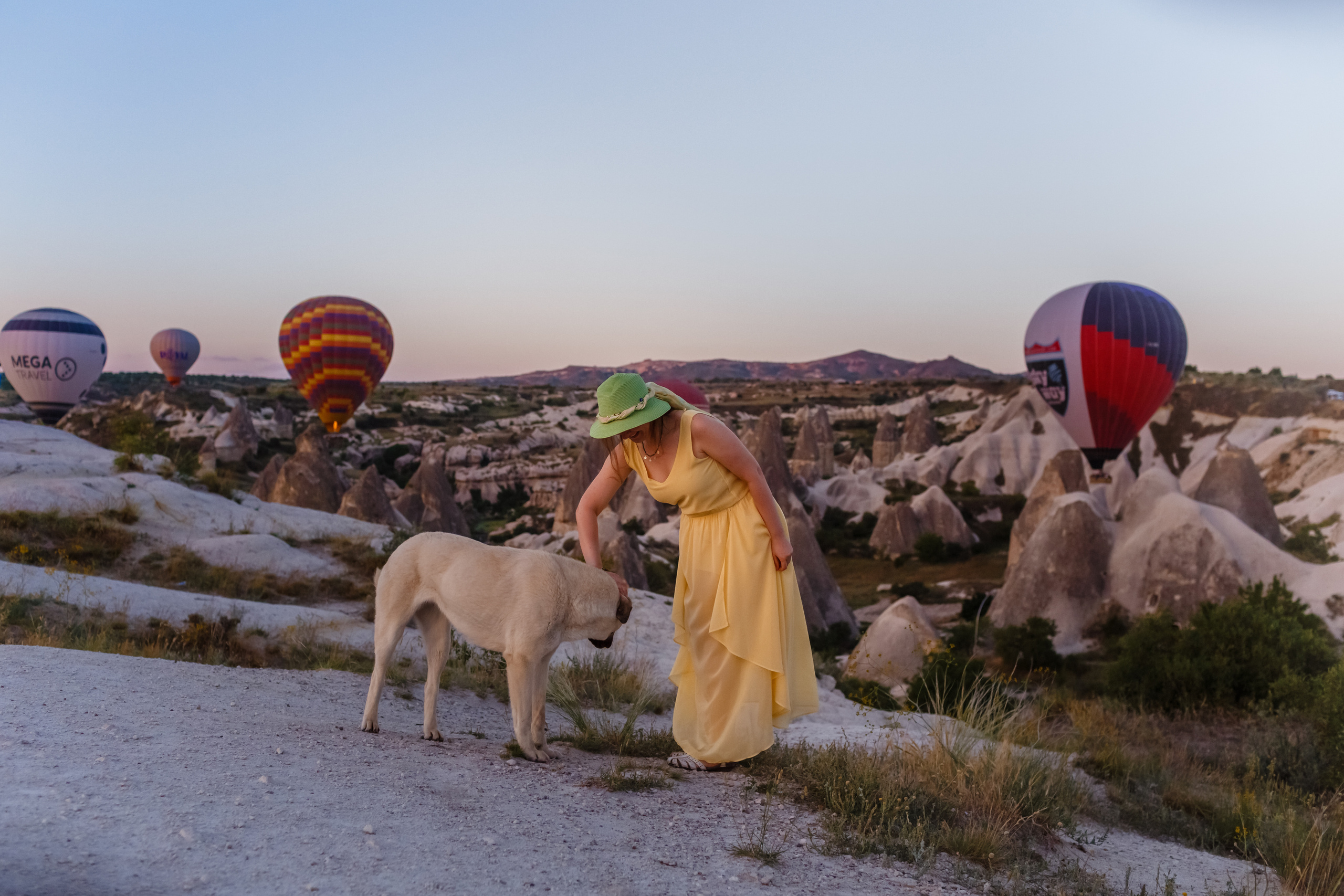 Beautiful morning in Cappadocia