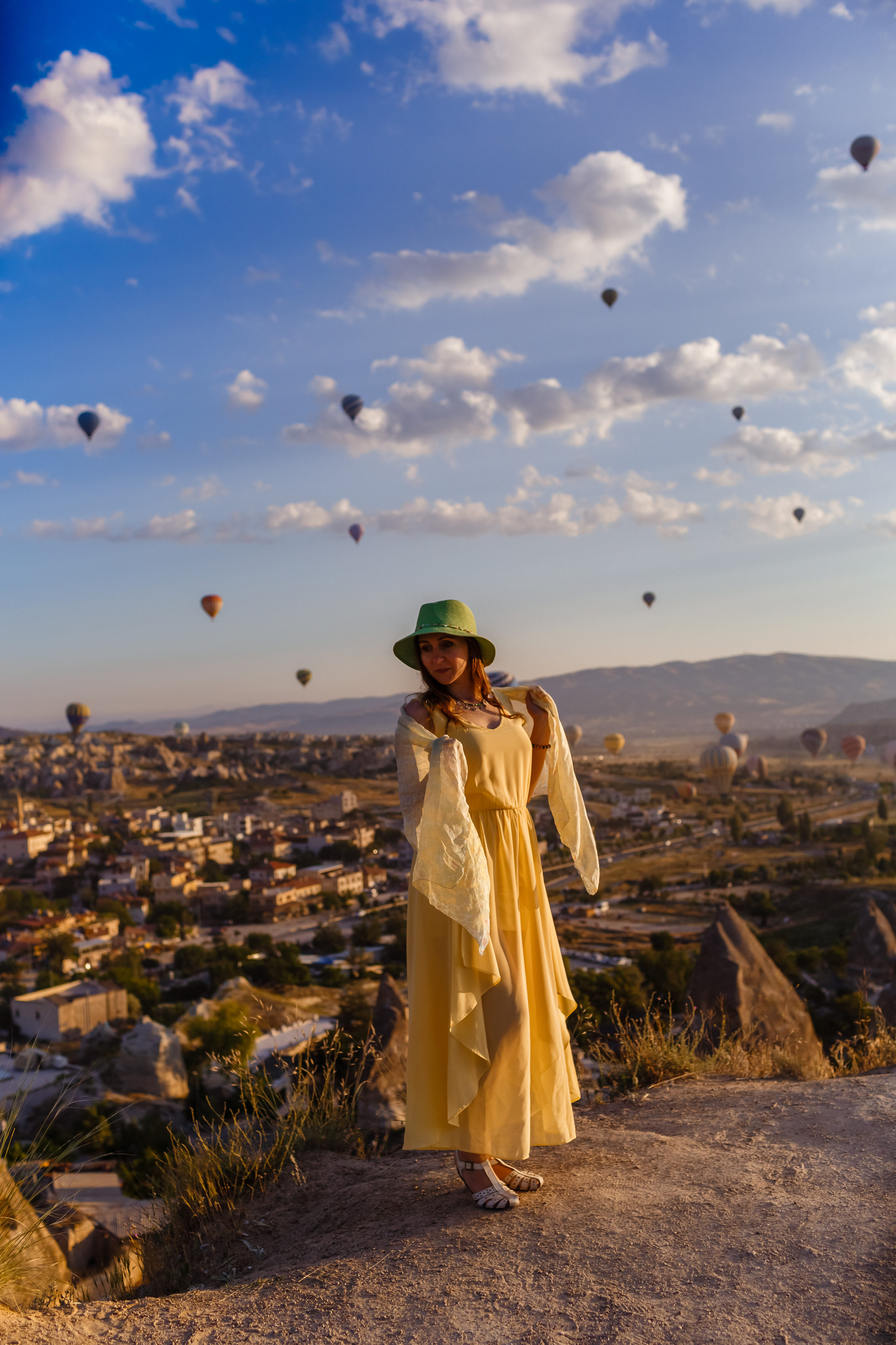 Beautiful morning in Cappadocia