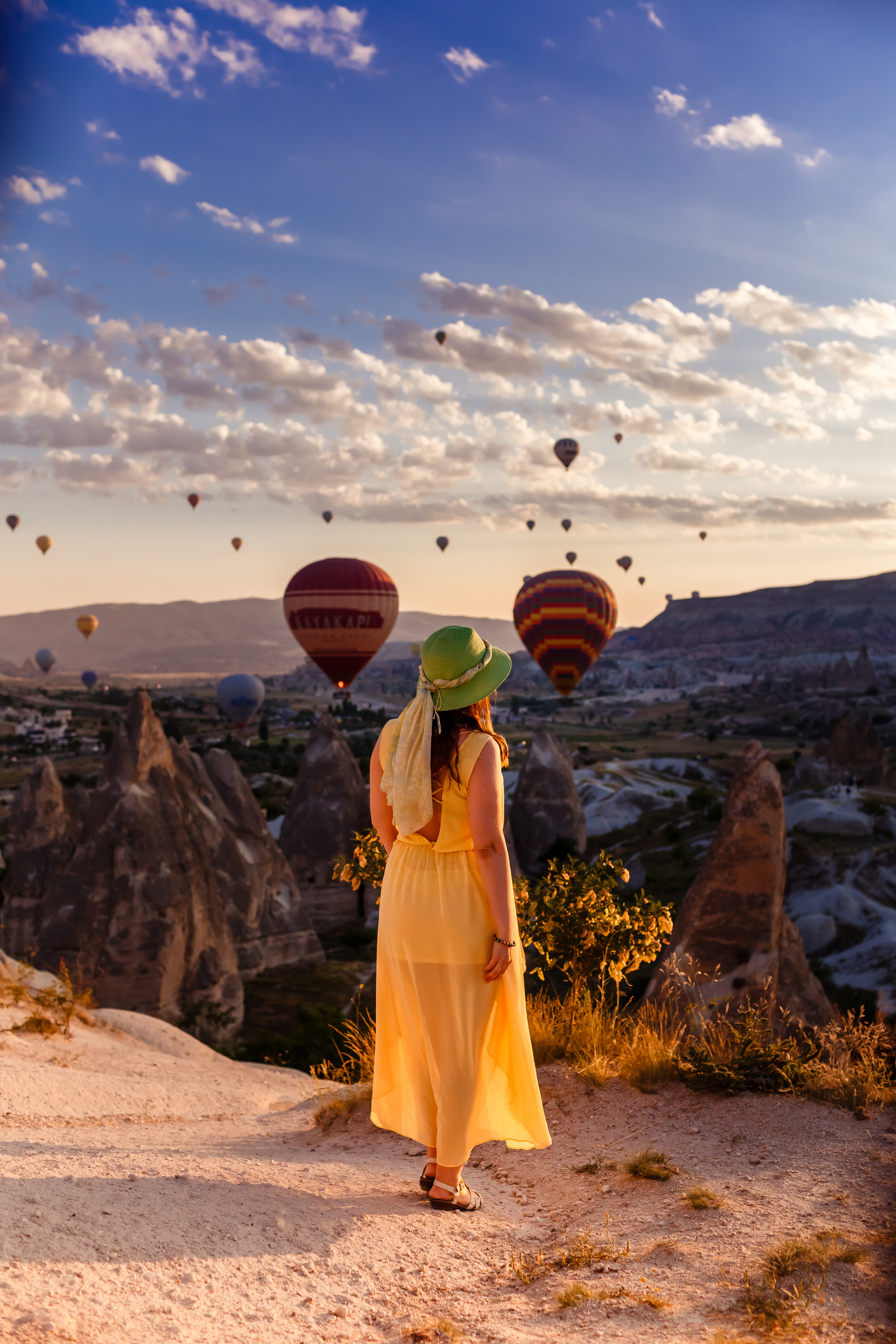 Beautiful morning in Cappadocia
