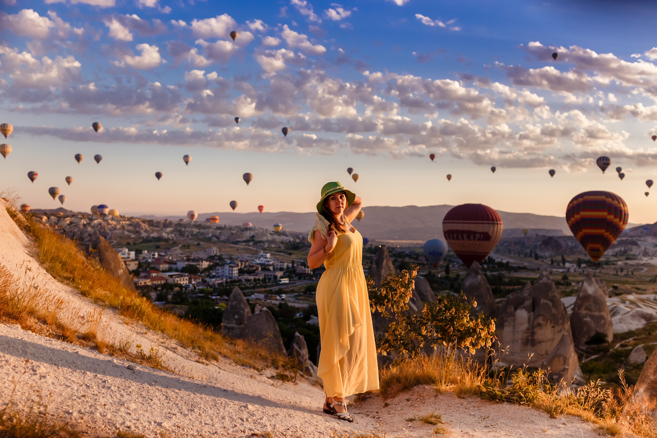 Beautiful morning in Cappadocia