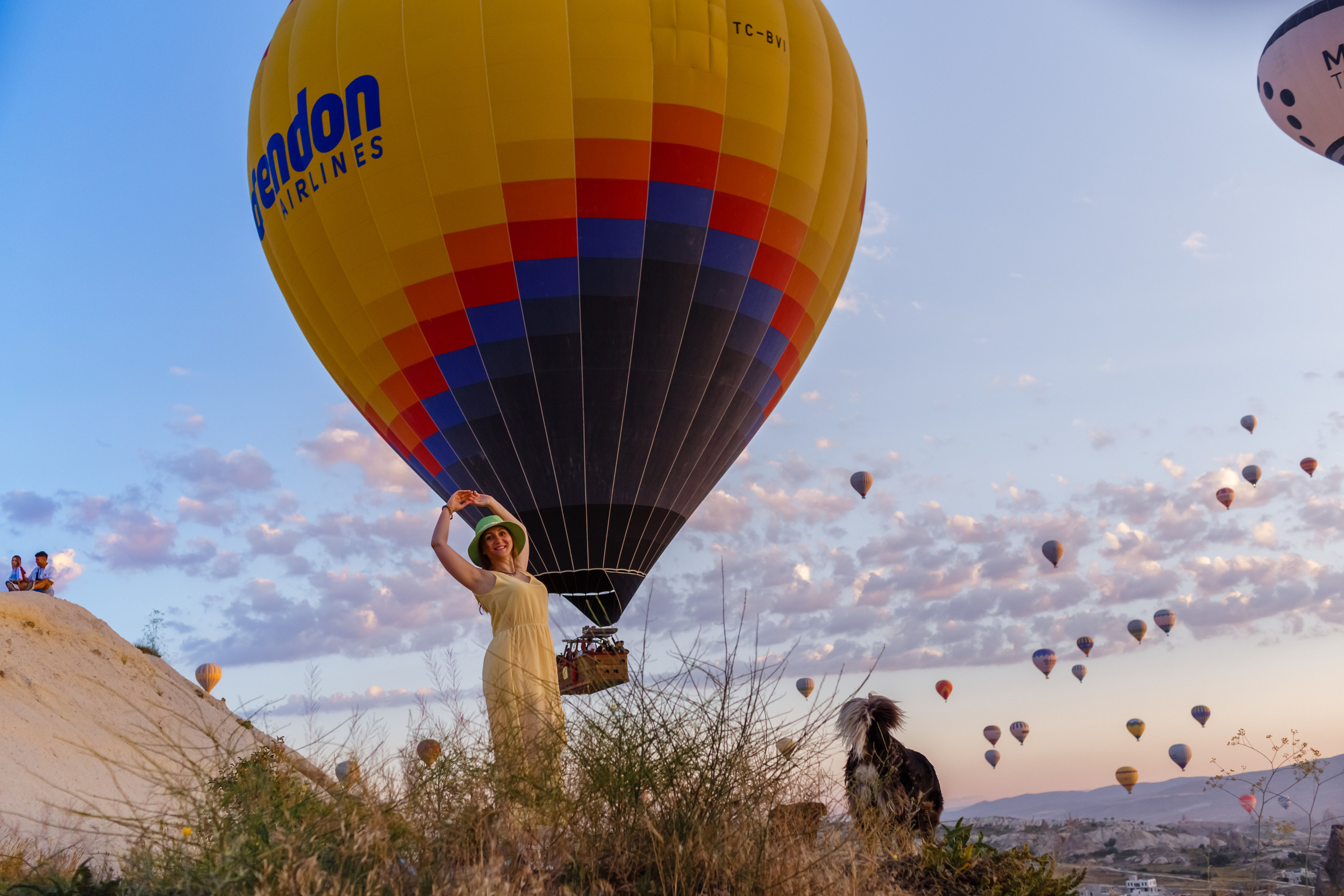 Beautiful morning in Cappadocia