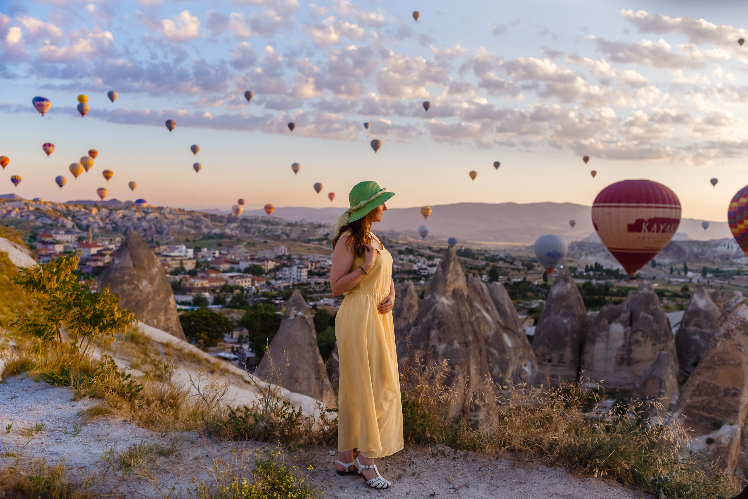 Beautiful morning in Cappadocia