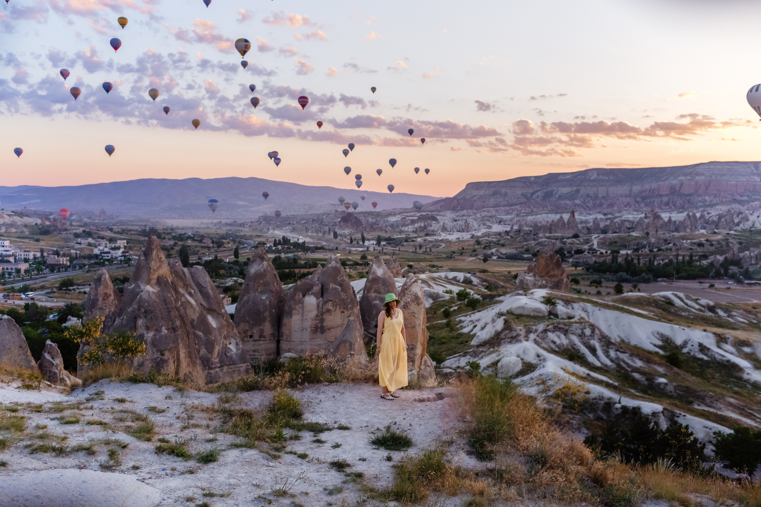 Beautiful morning in Cappadocia