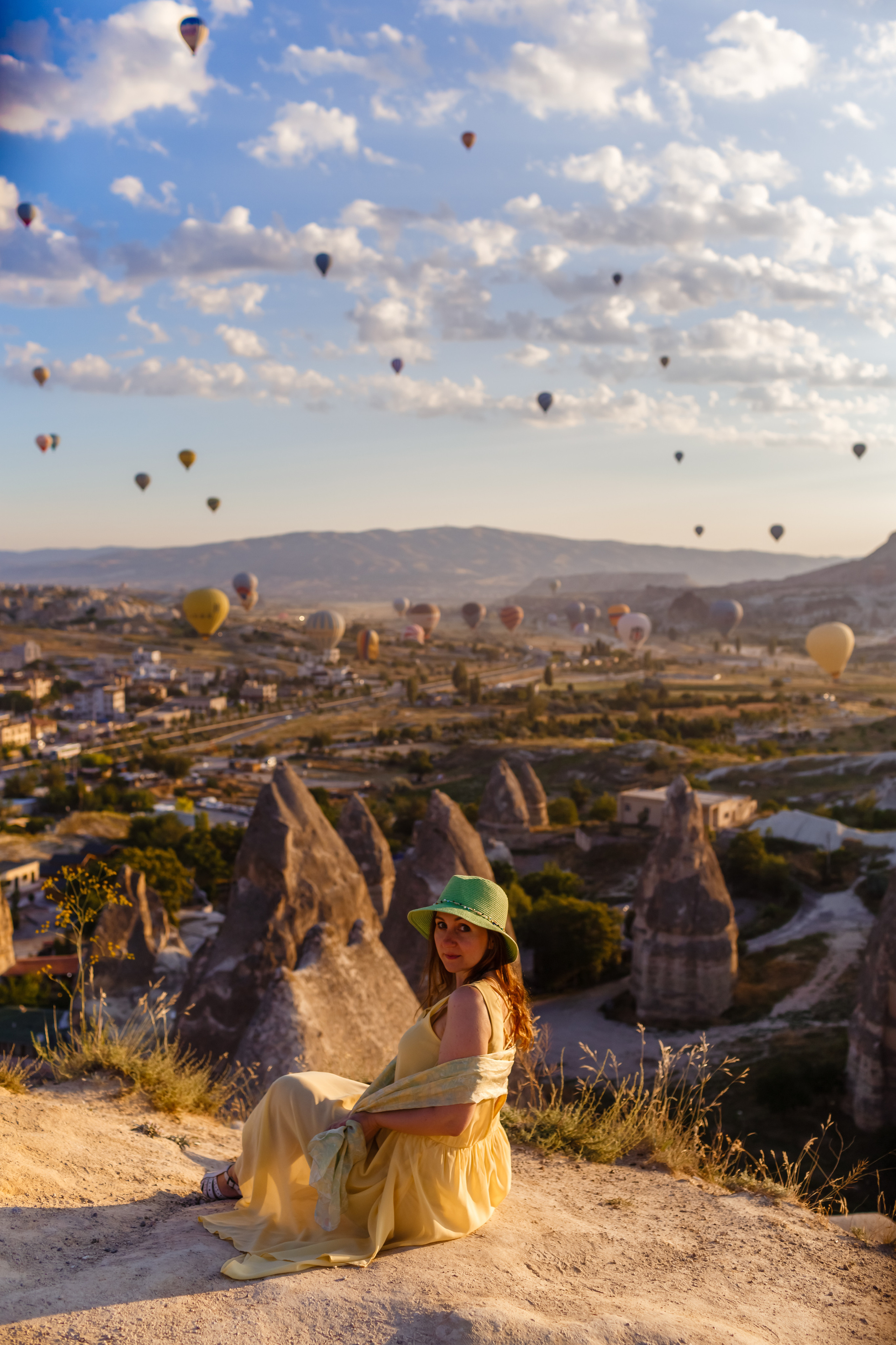 Beautiful morning in Cappadocia