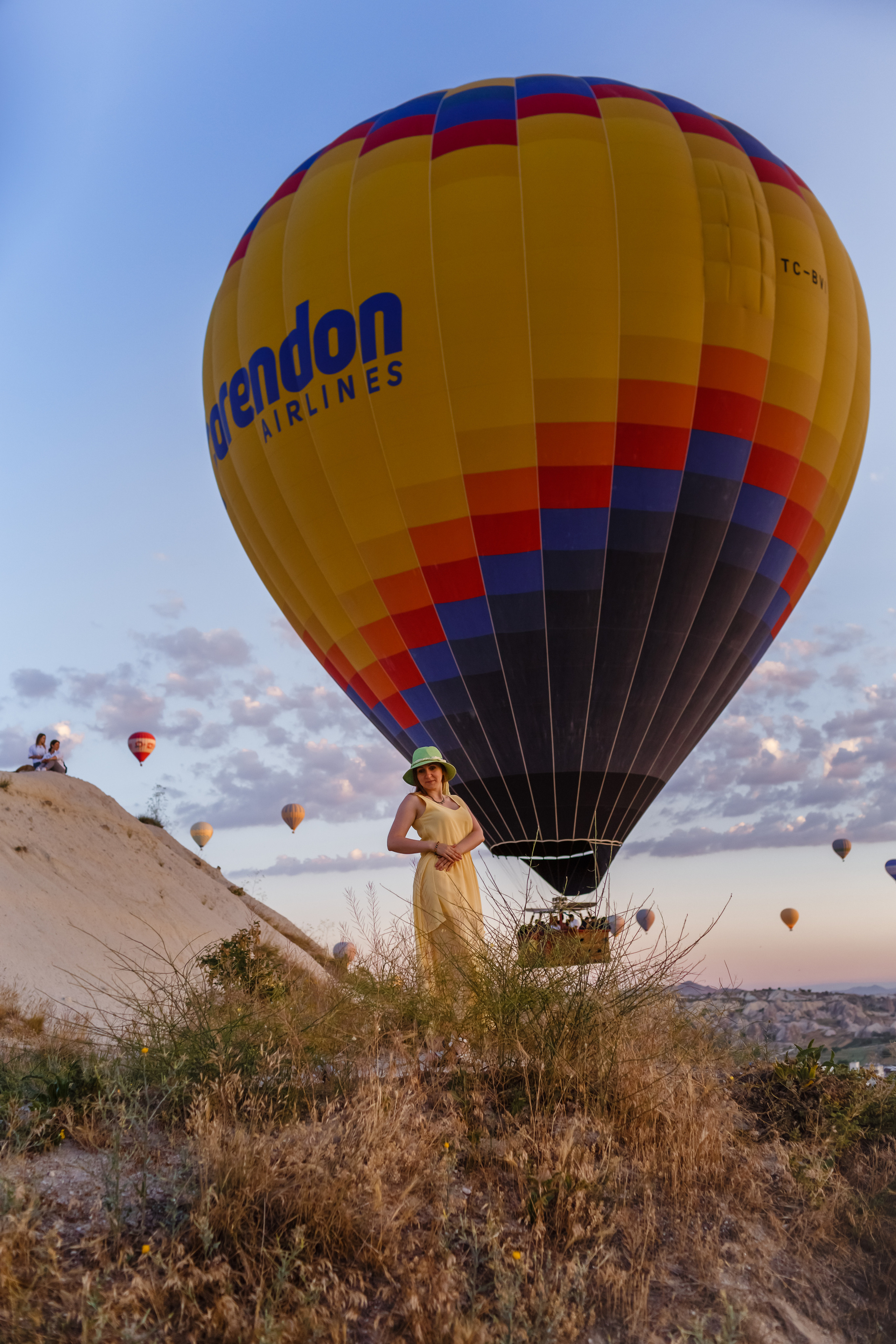 Beautiful morning in Cappadocia