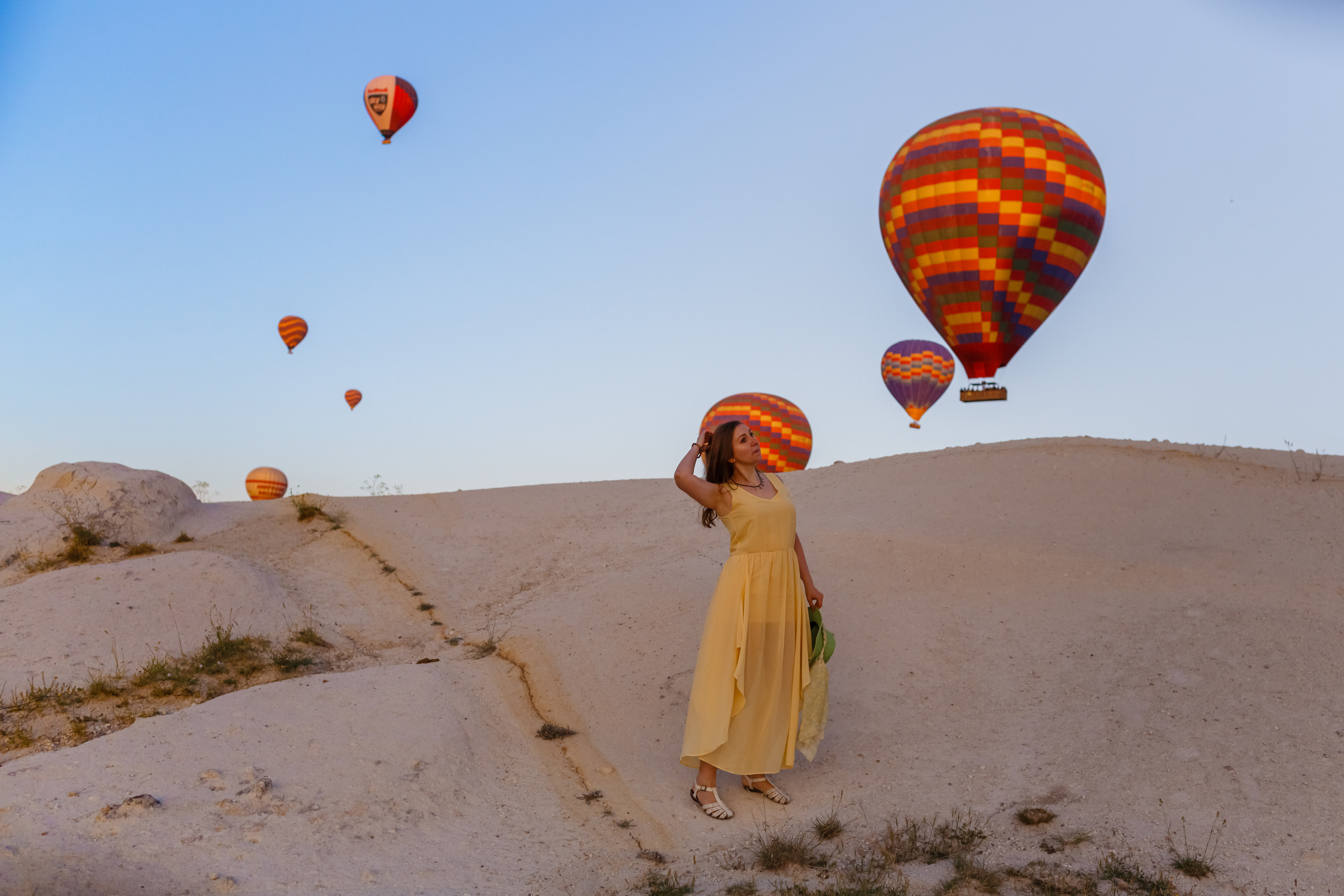 Beautiful morning in Cappadocia