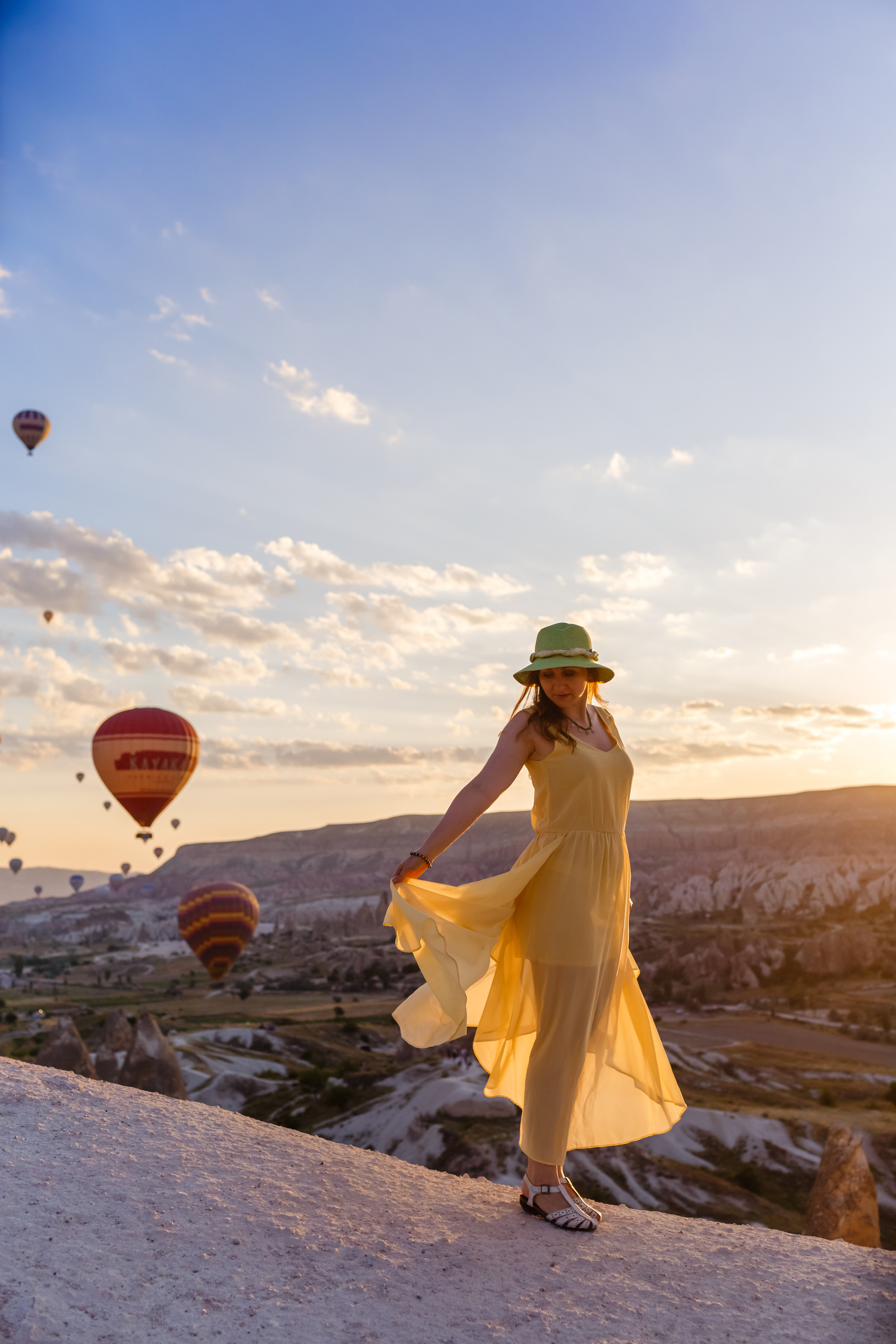 Beautiful morning in Cappadocia