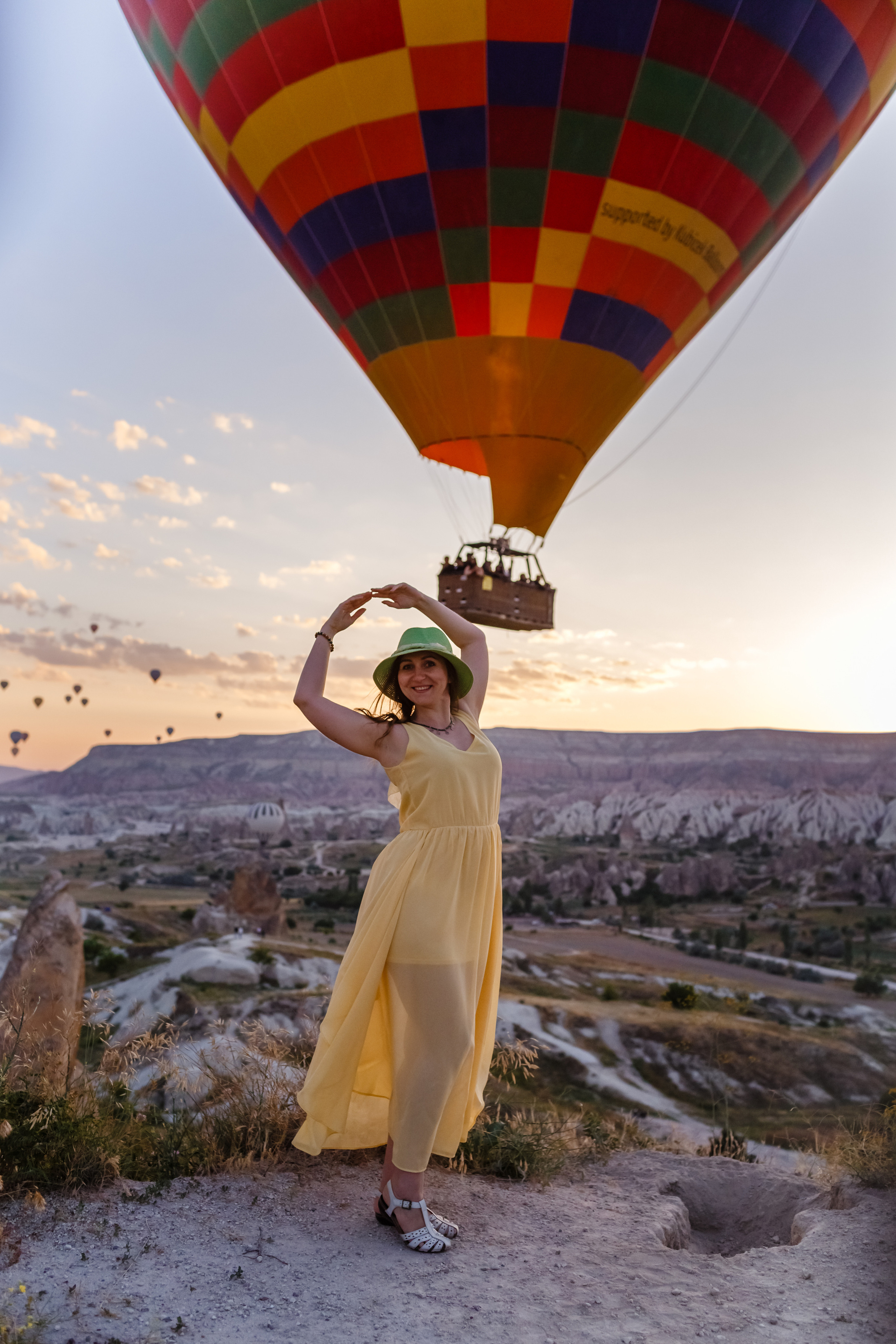 Beautiful morning in Cappadocia