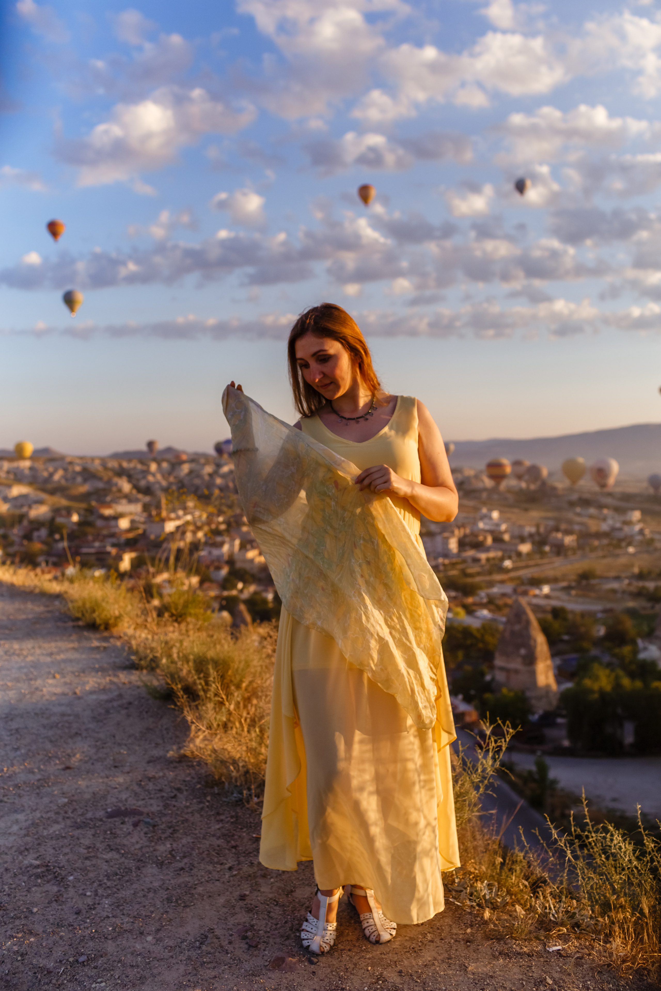 Beautiful morning in Cappadocia