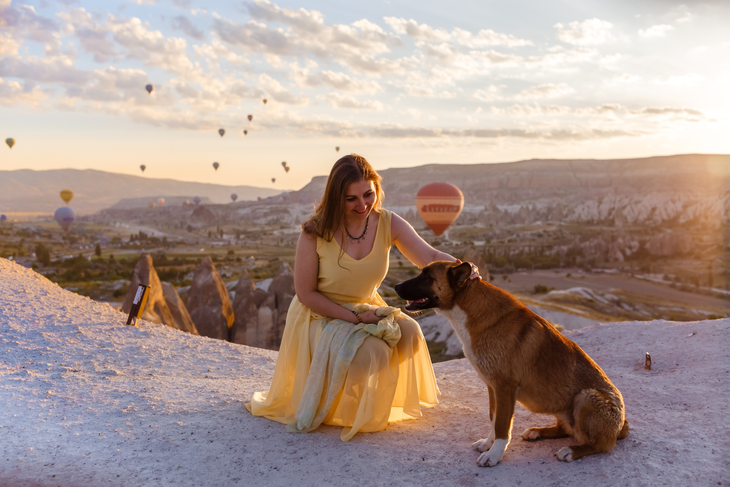 Beautiful morning in Cappadocia