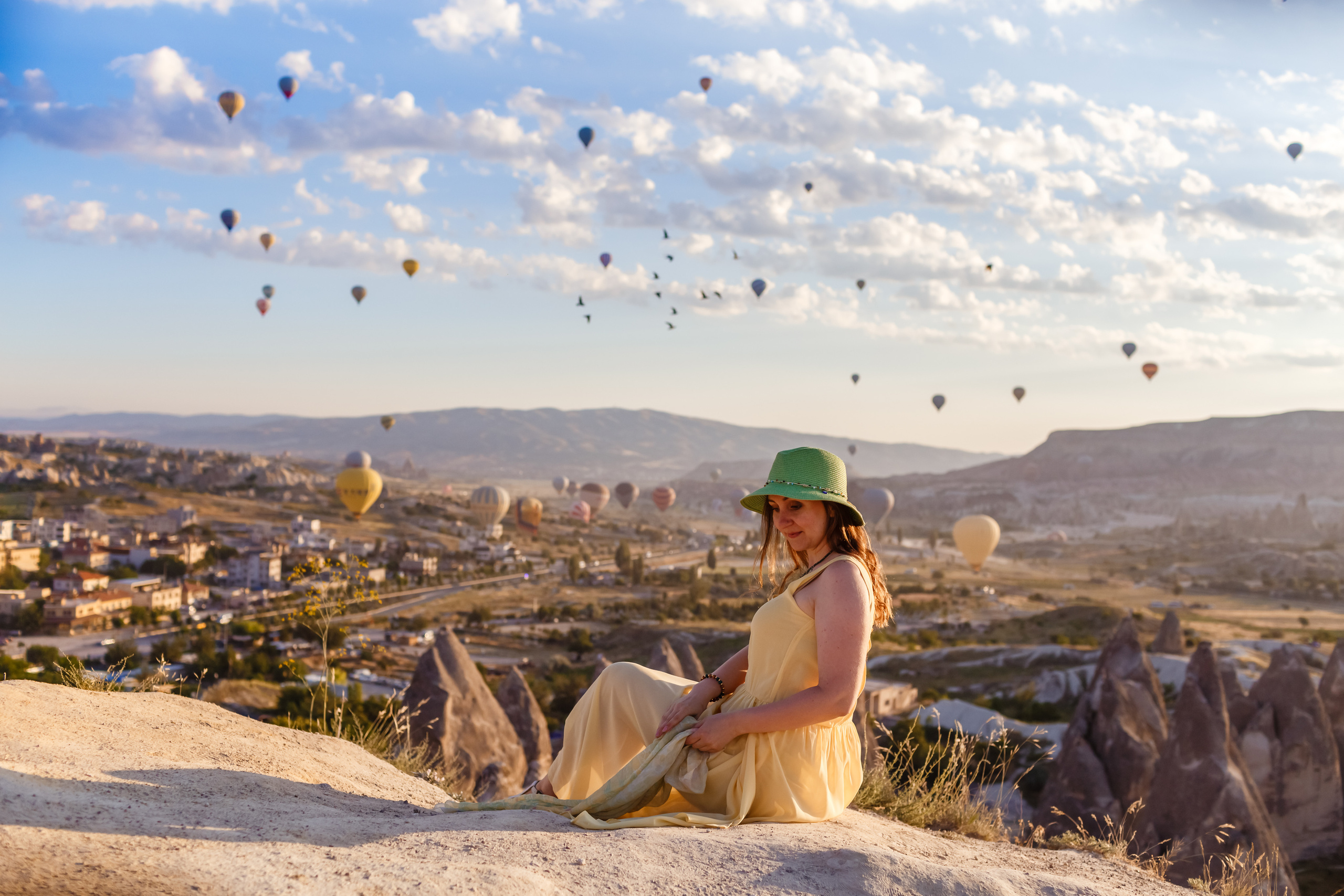 Beautiful morning in Cappadocia