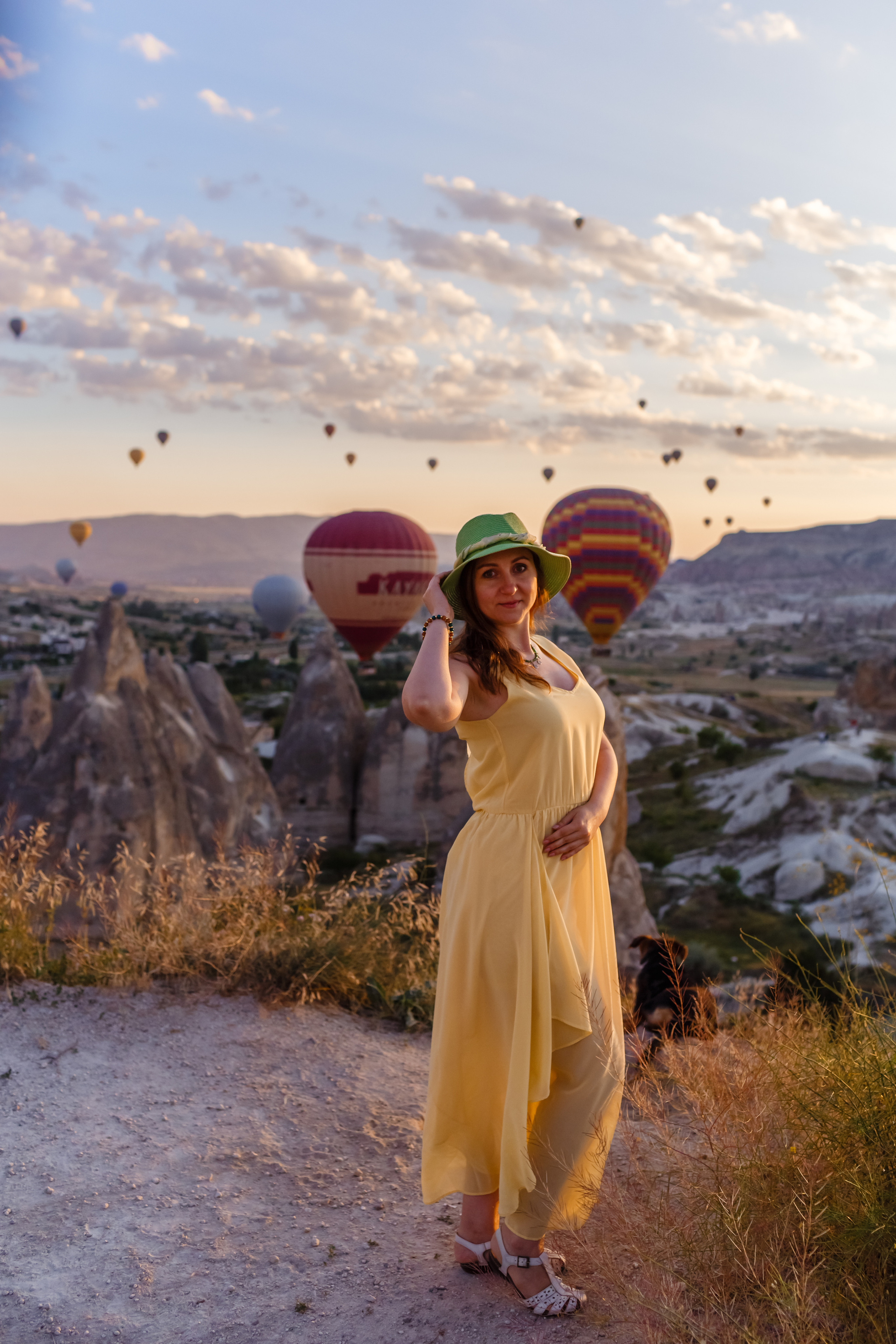 Beautiful morning in Cappadocia