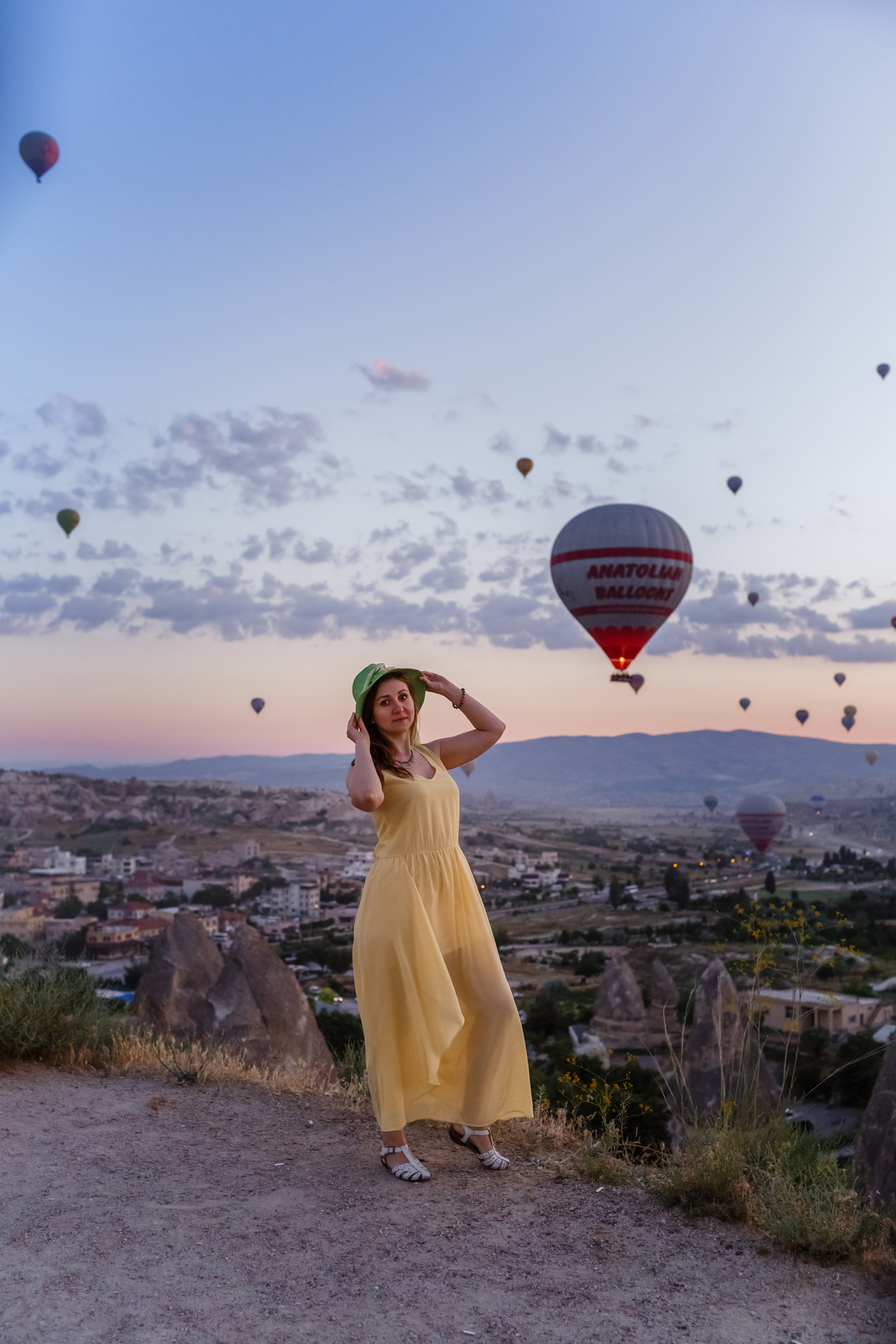 Beautiful morning in Cappadocia