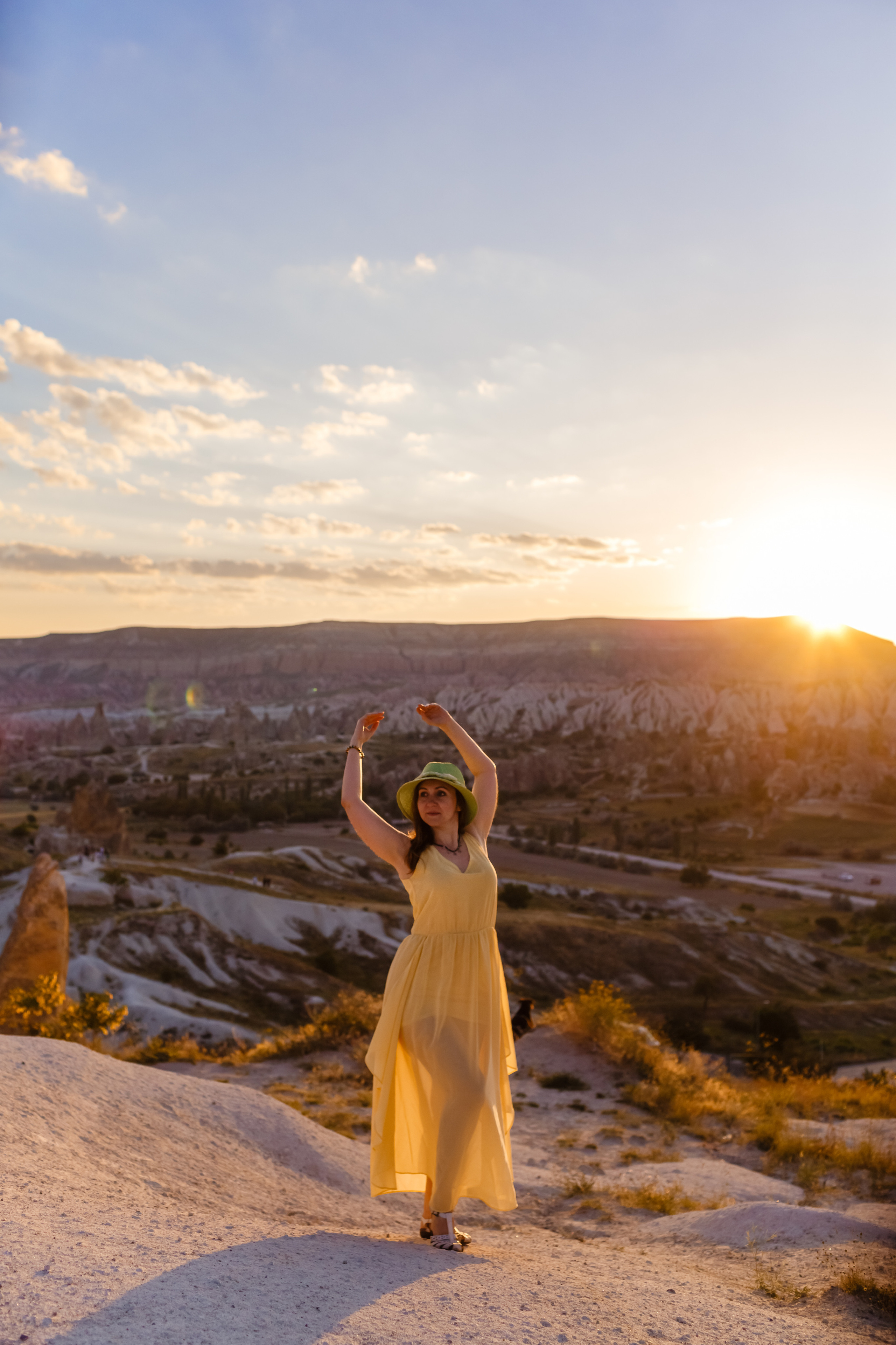 Beautiful morning in Cappadocia