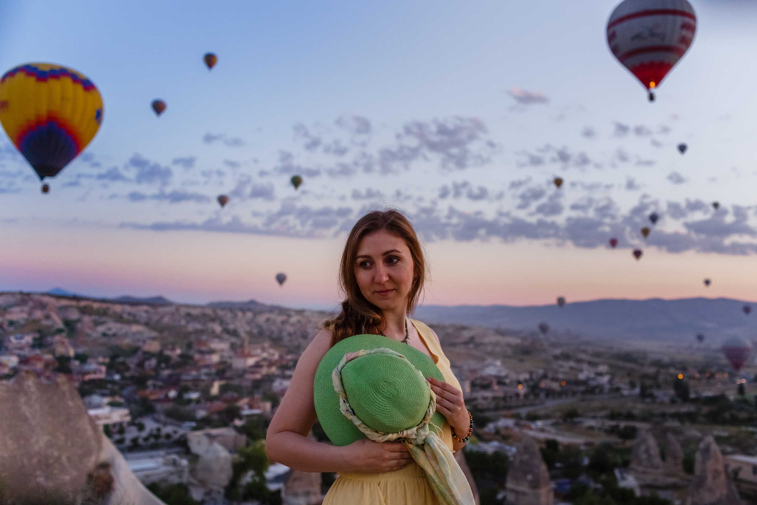 Beautiful morning in Cappadocia