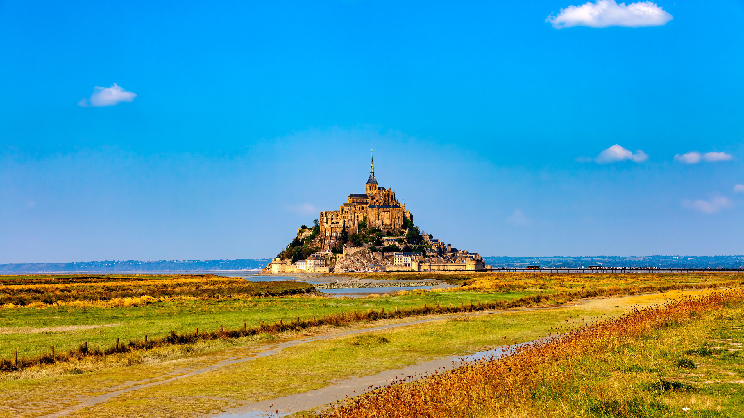 183.Abbey of Mont Saint Michel.France.20.9.2024. Путешествия в формате 360......