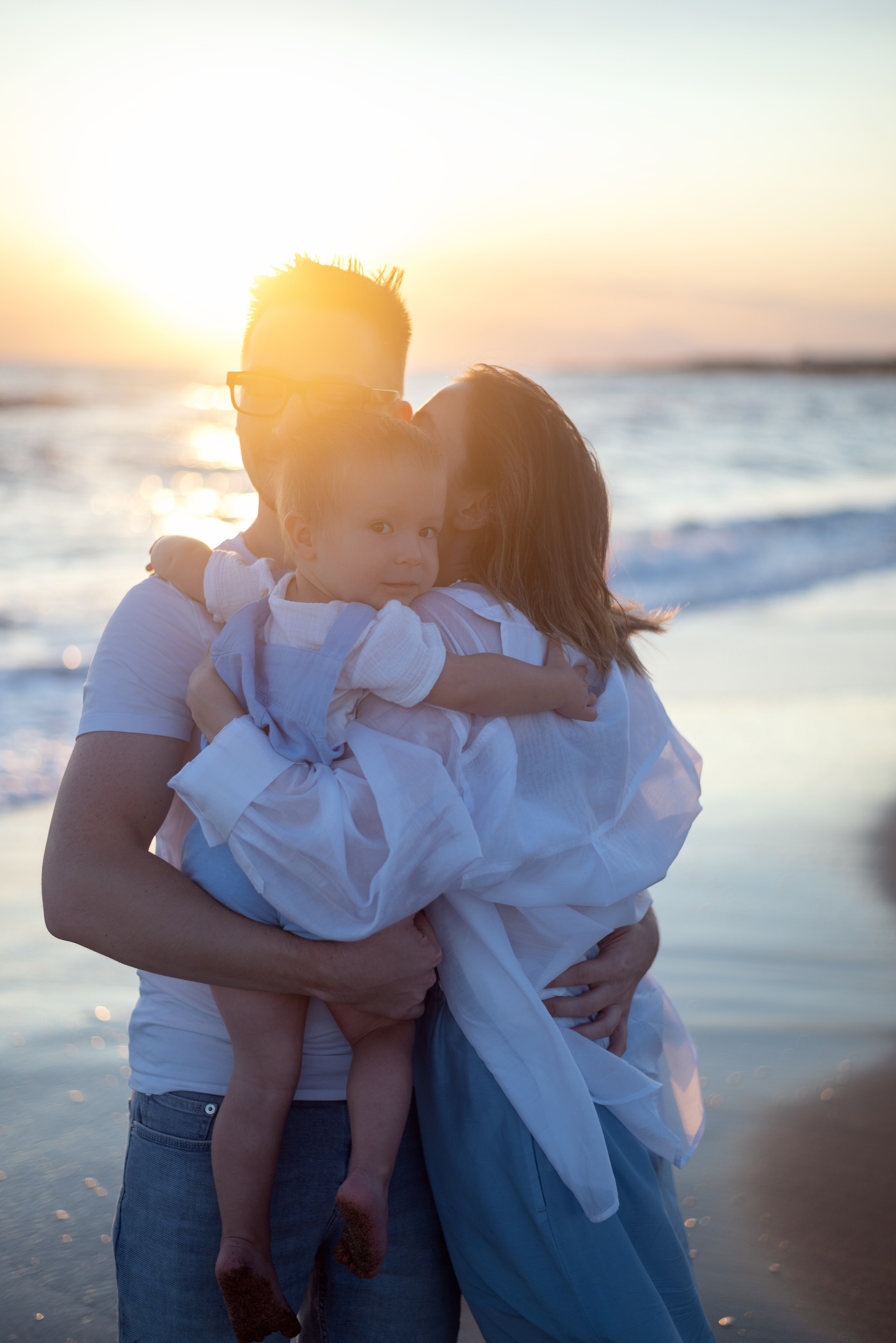 Семейная фотосессия на пляже в Белеке. Фотограф Анталия, Кемер, Белек, Сиде Дарья Кая
