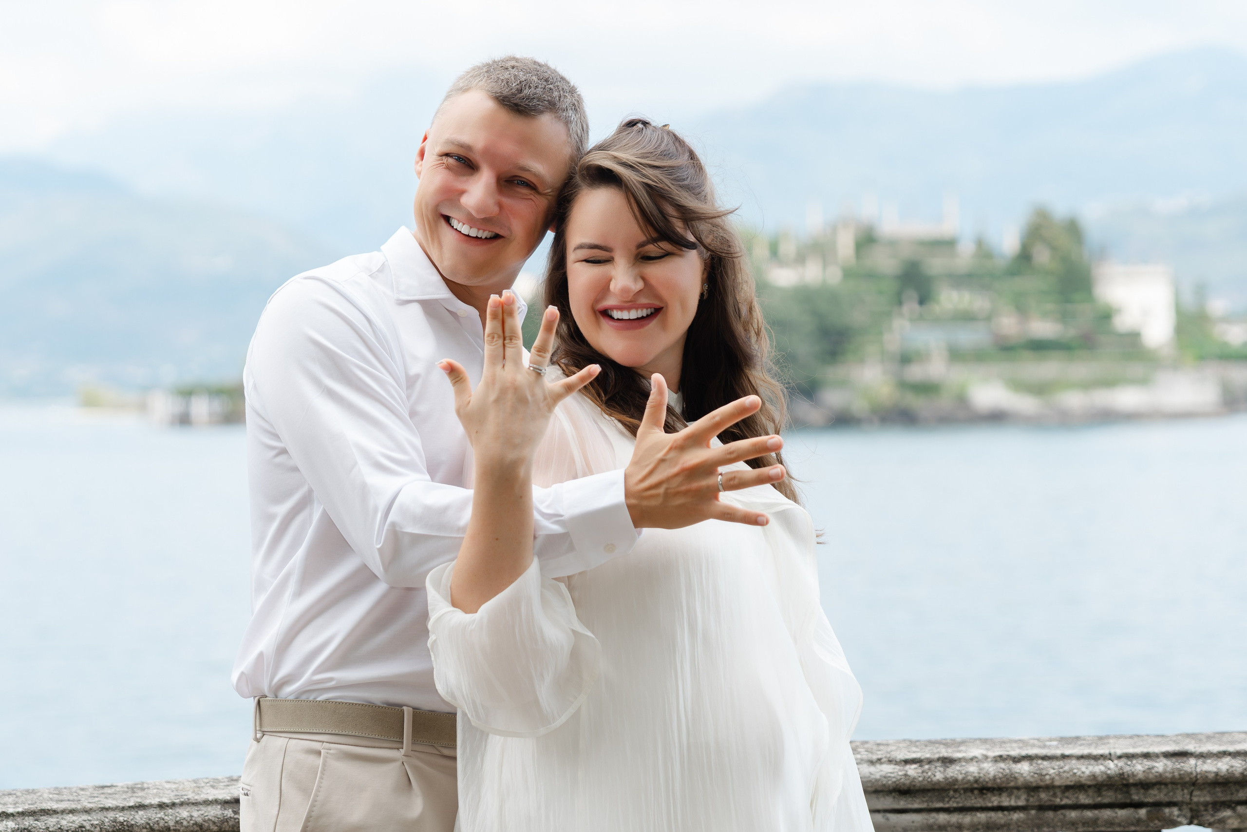 MISHA AND DIANA LAKE MAGGIORE. PHOTOGRAPHER IN ITALY