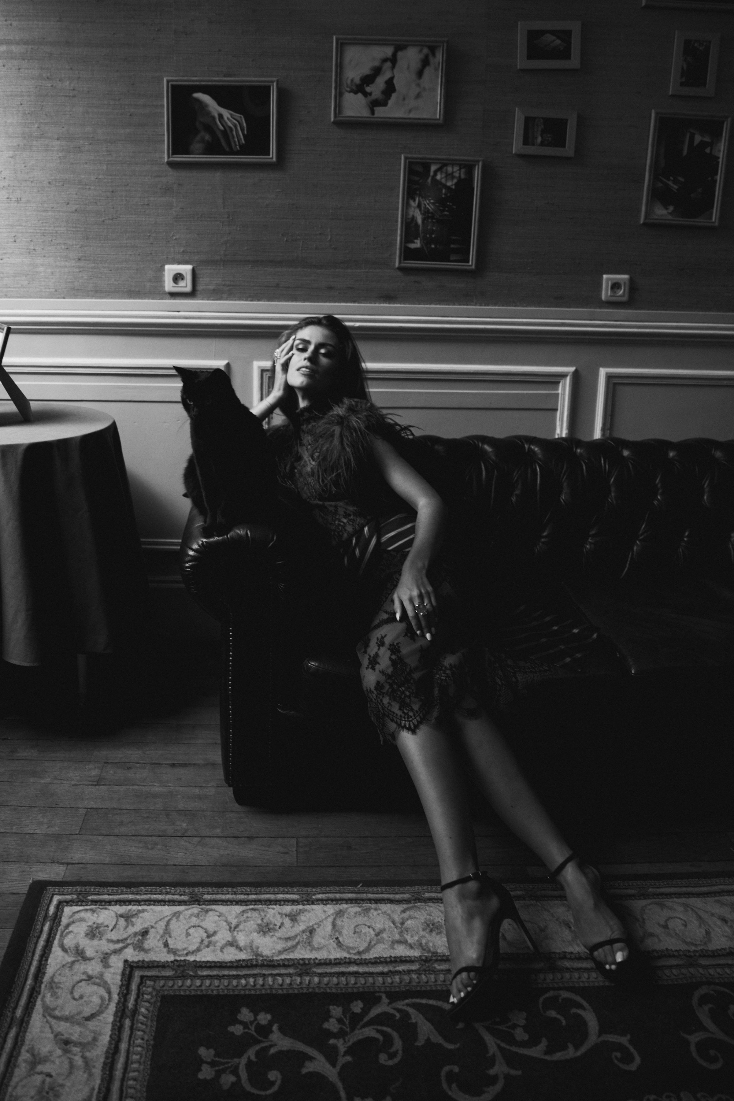 An Editorial Hotel Portrait Session in Paris — Polina. Paris Wedding Photographer