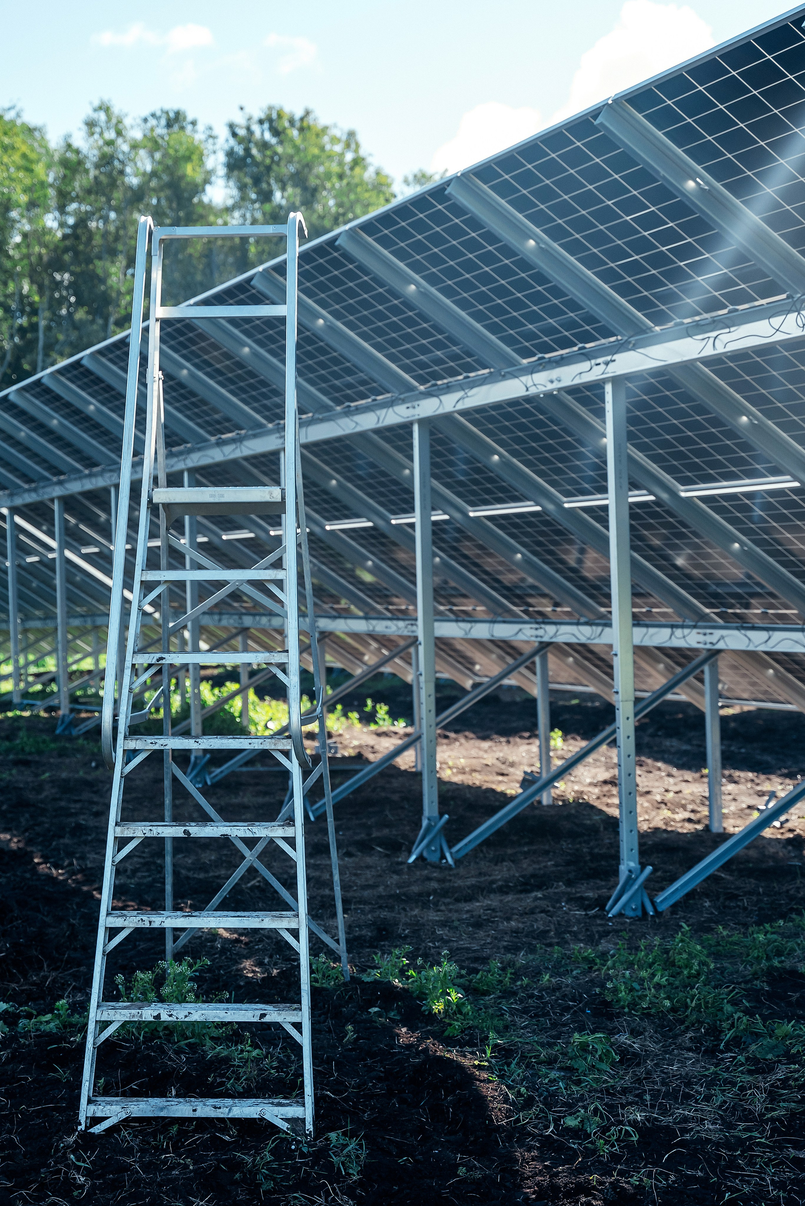 Парк солнечных панелей. Ваш фотограф в Латгалии — Александра Юхневича!