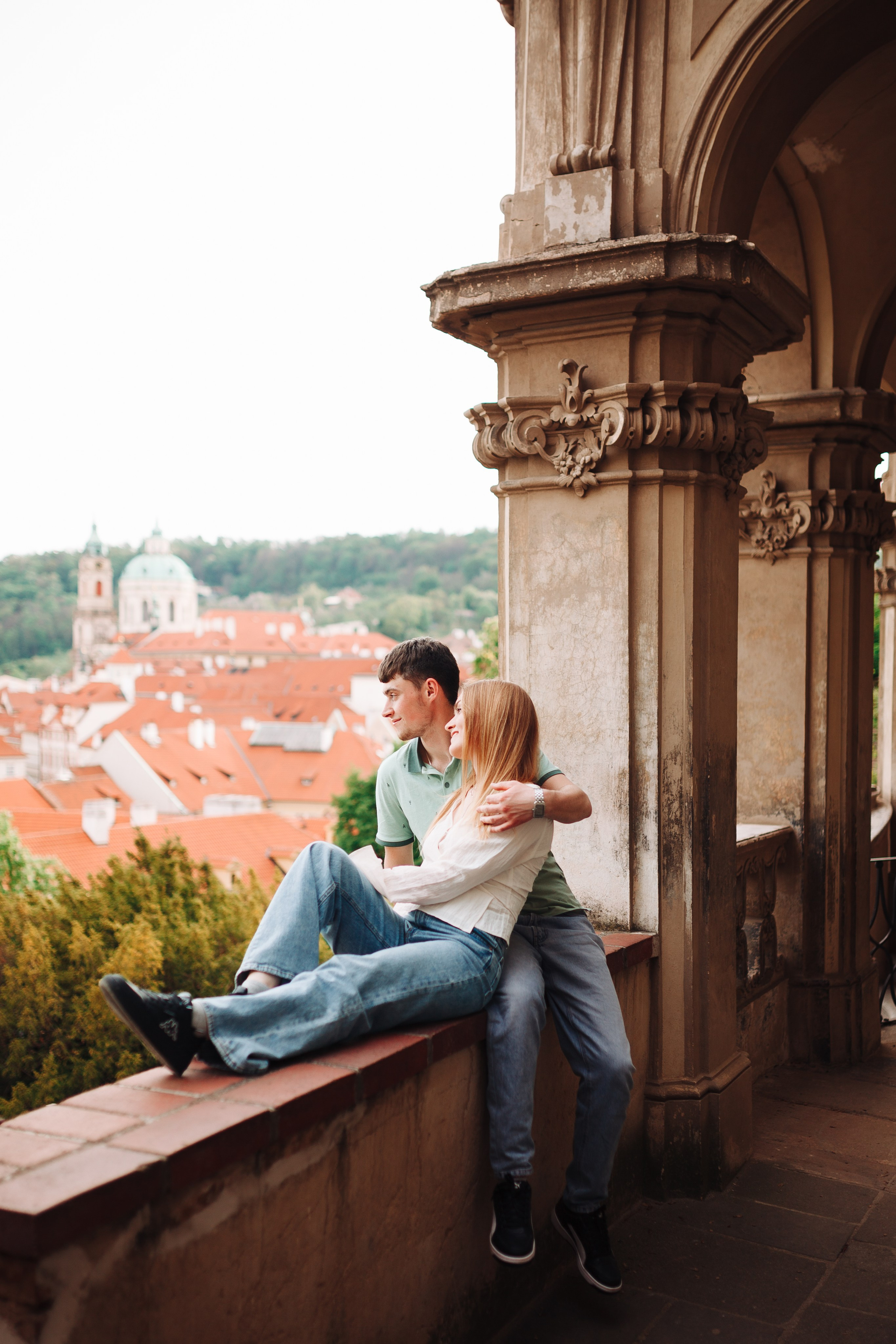 Alicja & Anton. Photographer in Prague for tourists