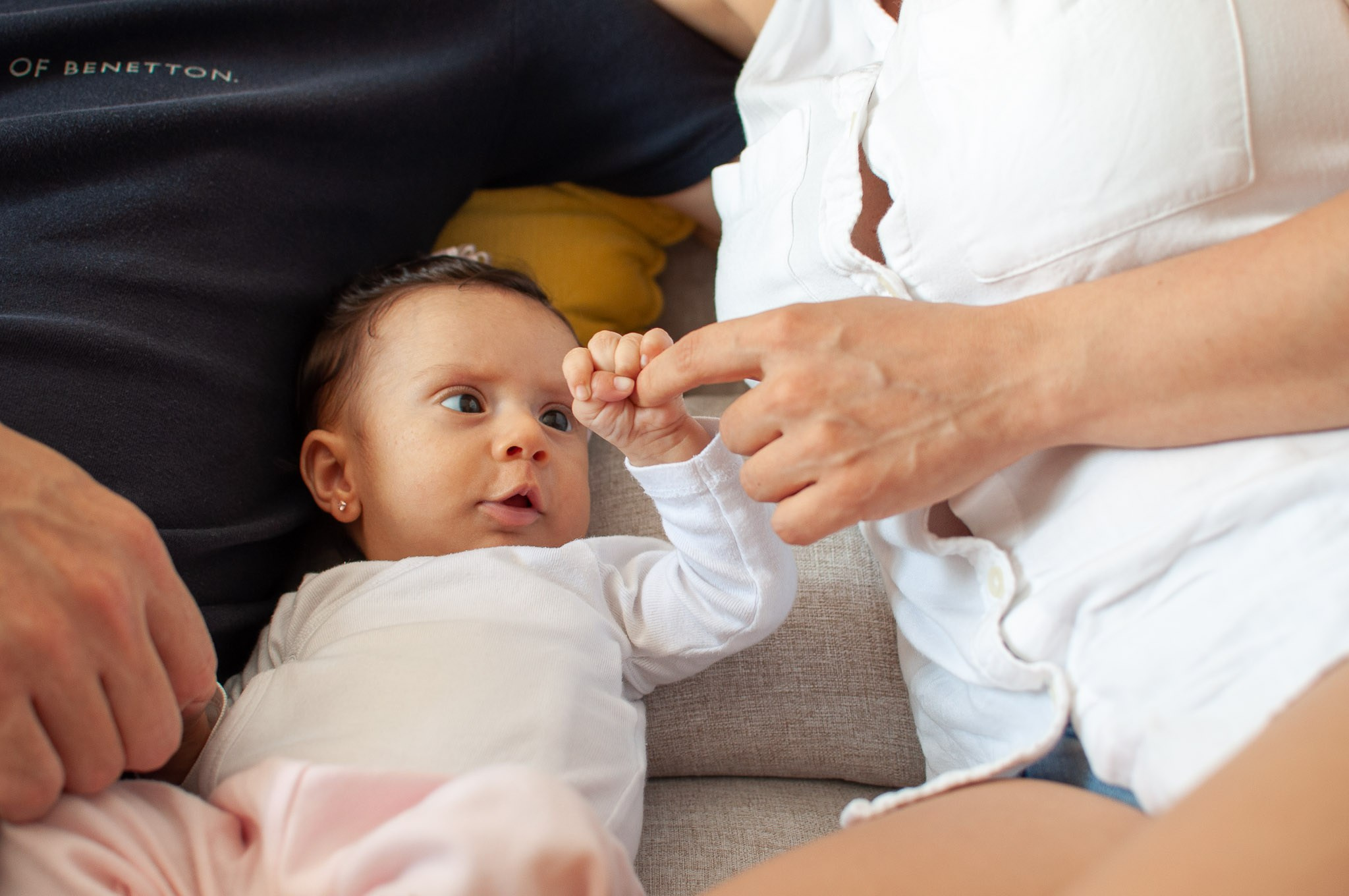 Carolzinha 2 meses. Fotografia artistica, corporativa, familia em São Paulo