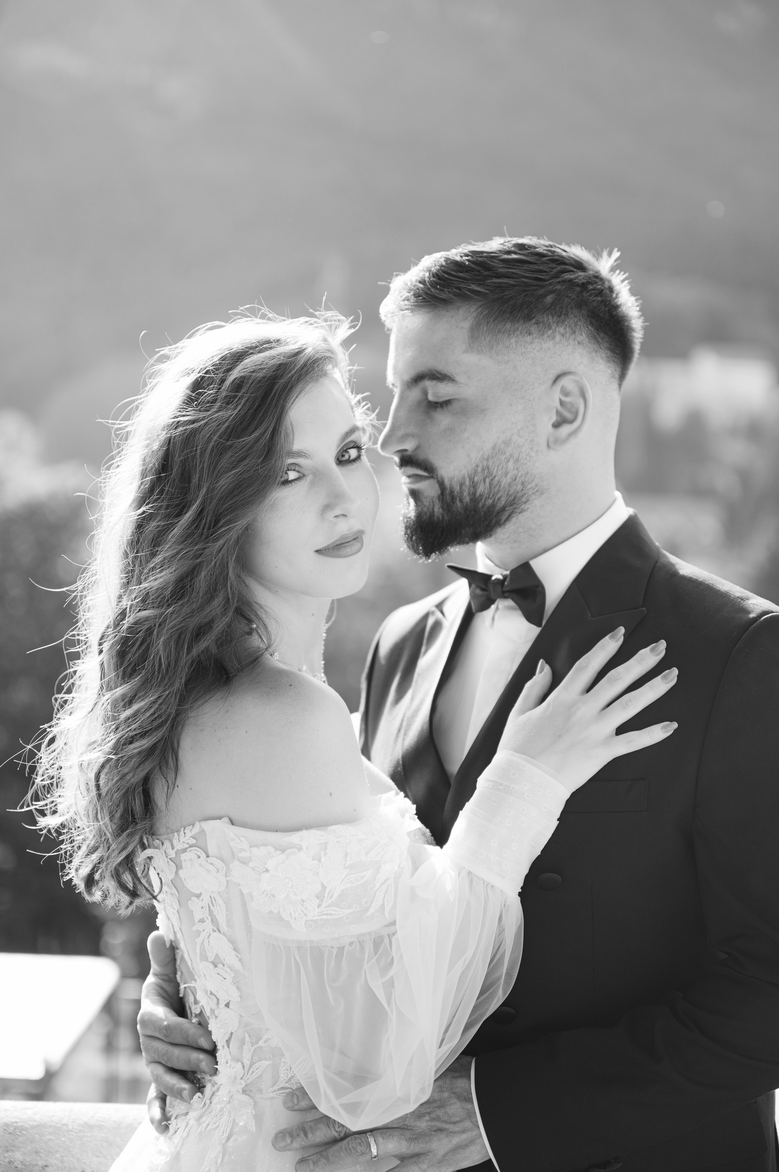 Sedinta foto trash the dress la castelul Cantacuzino