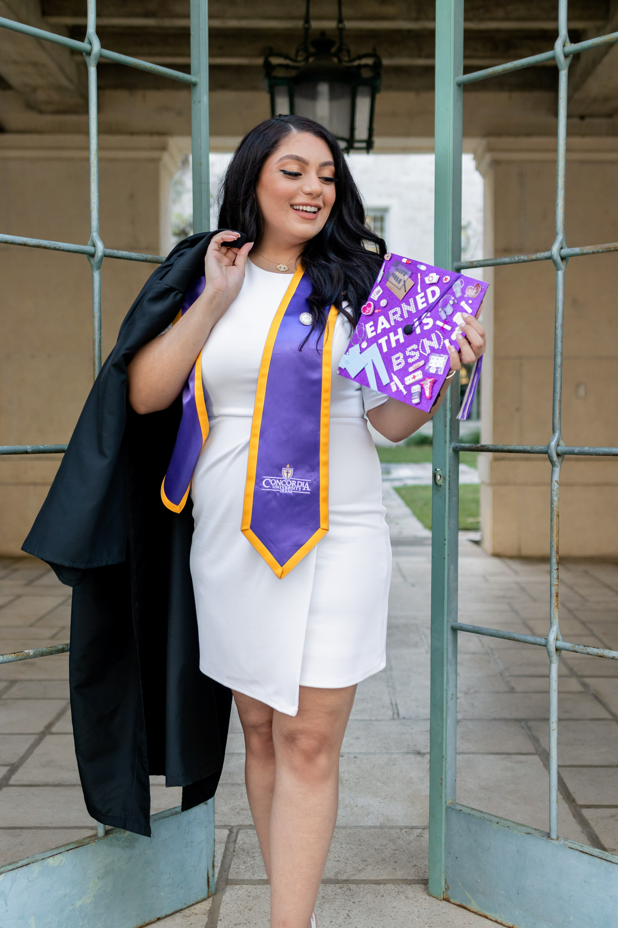 Sabrina’s graduation photoshoot in Austin, Texas