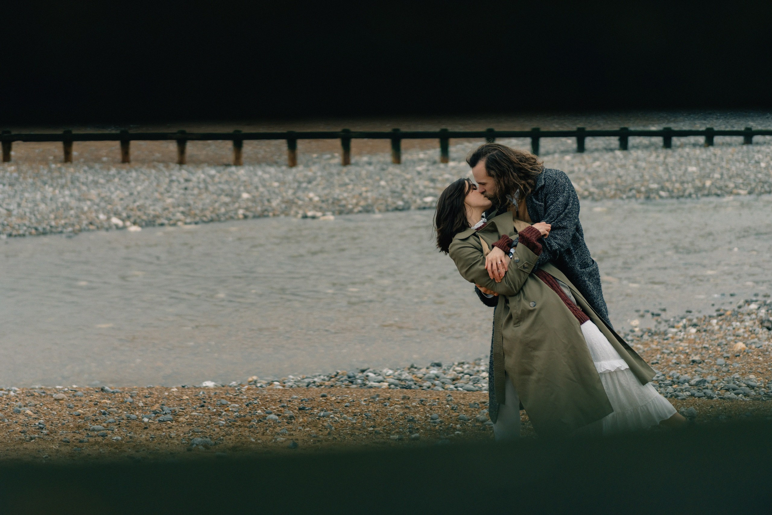 Engagement session in Seven Sisters. London portrait and family photographer