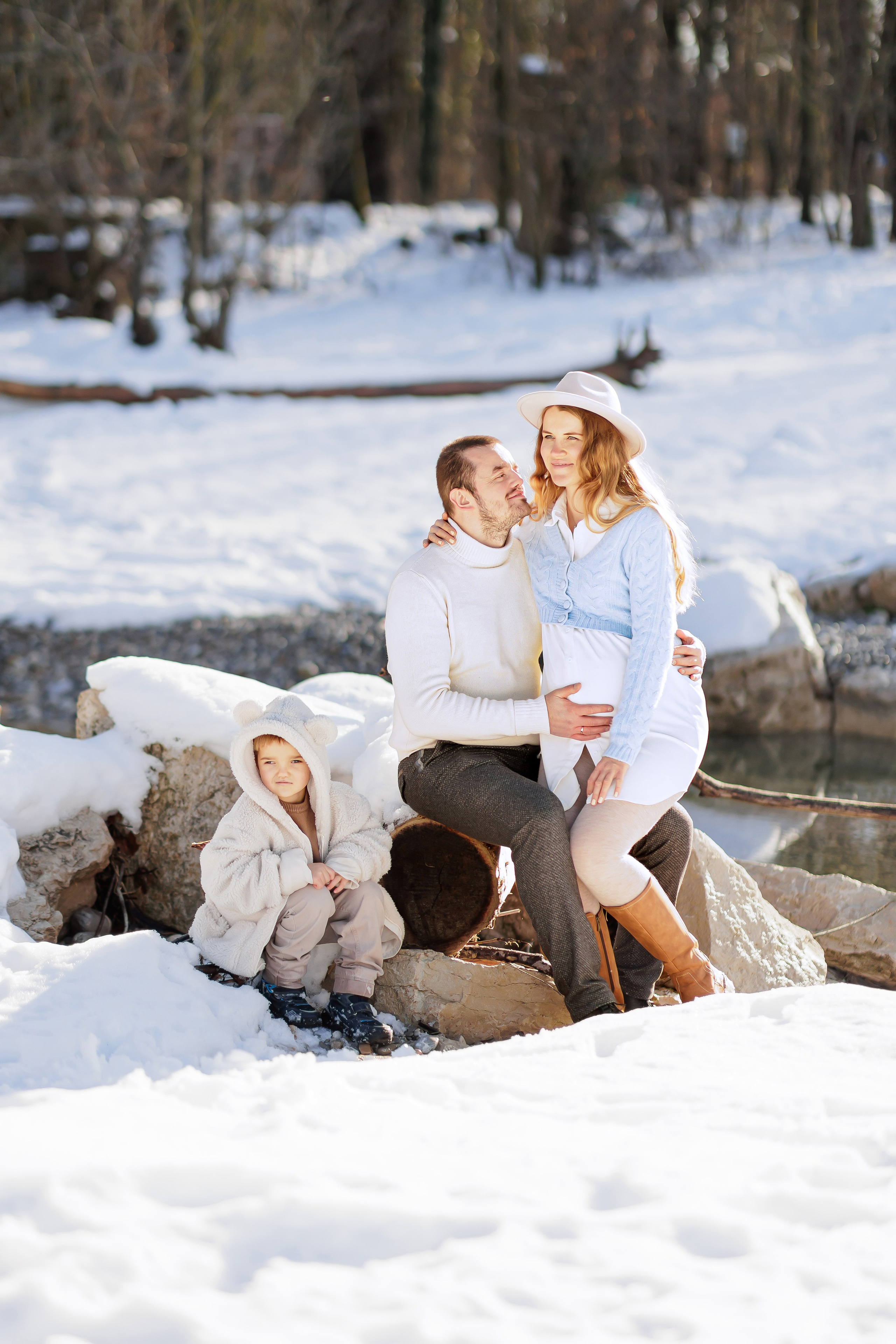 Belly and Swans. Family Fotografer in München und Umgebung