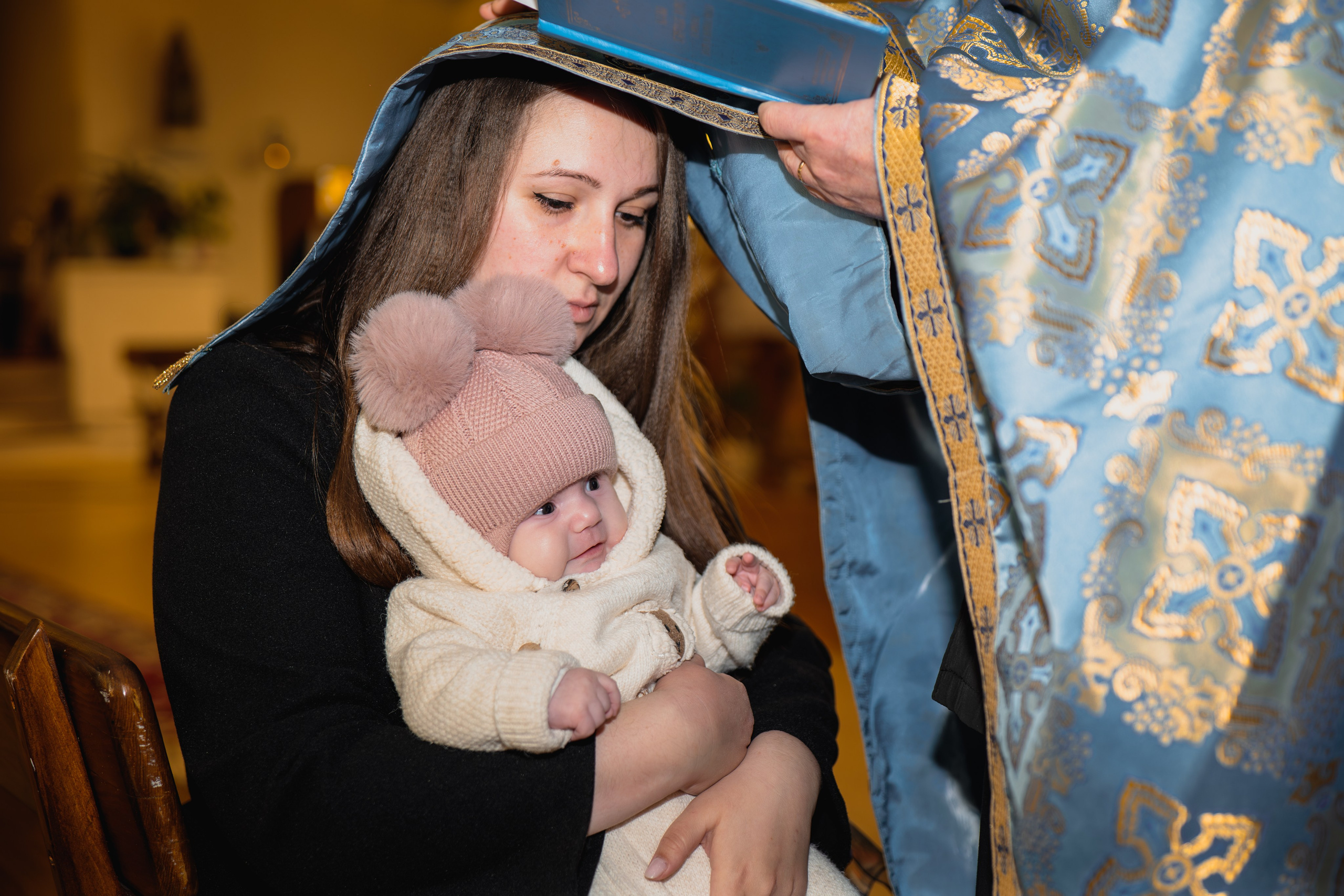 Botezul micii printese. Fotograful și Cameramanul familiei dvs în Franța Paul Photographer