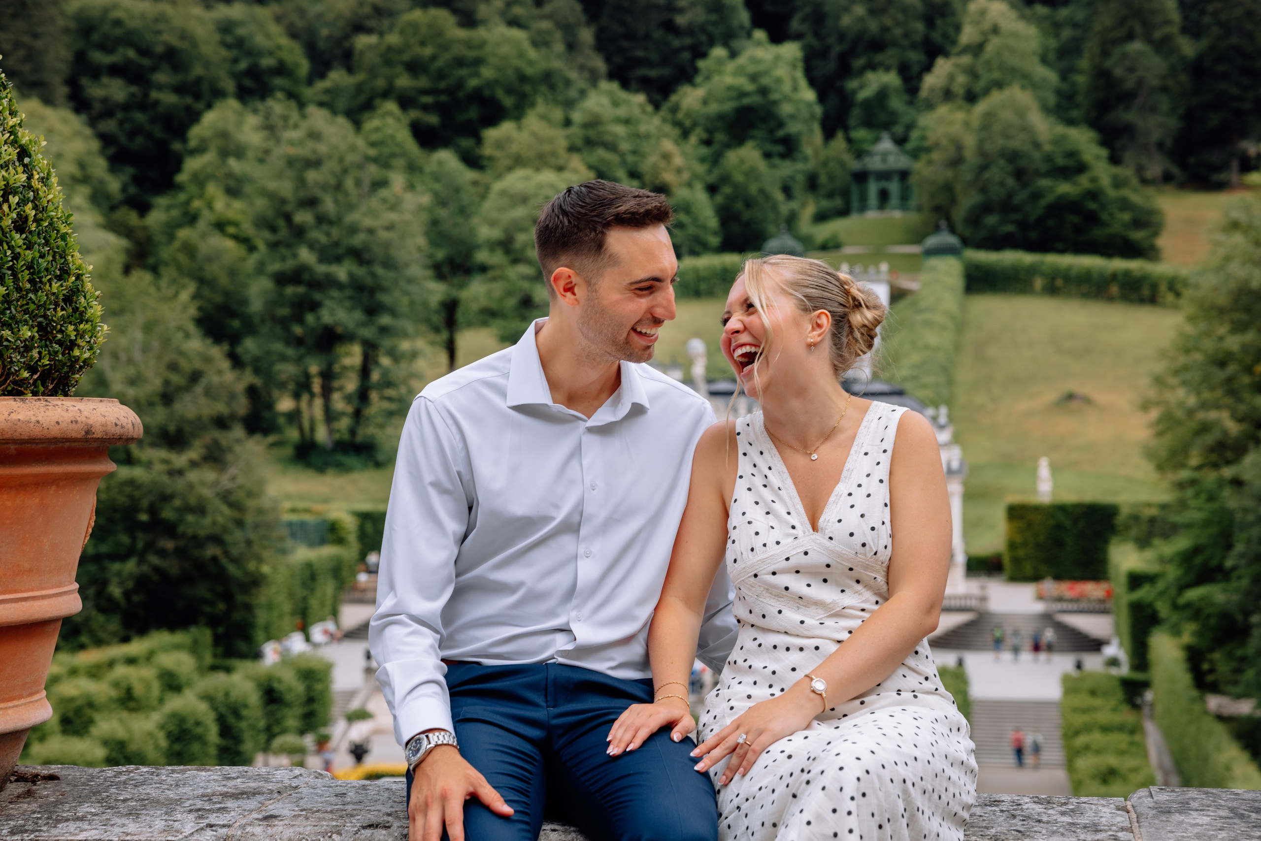 Linderhof. Hochzeitsfotograf München Taufe Familienfotograf Tanja Mauke