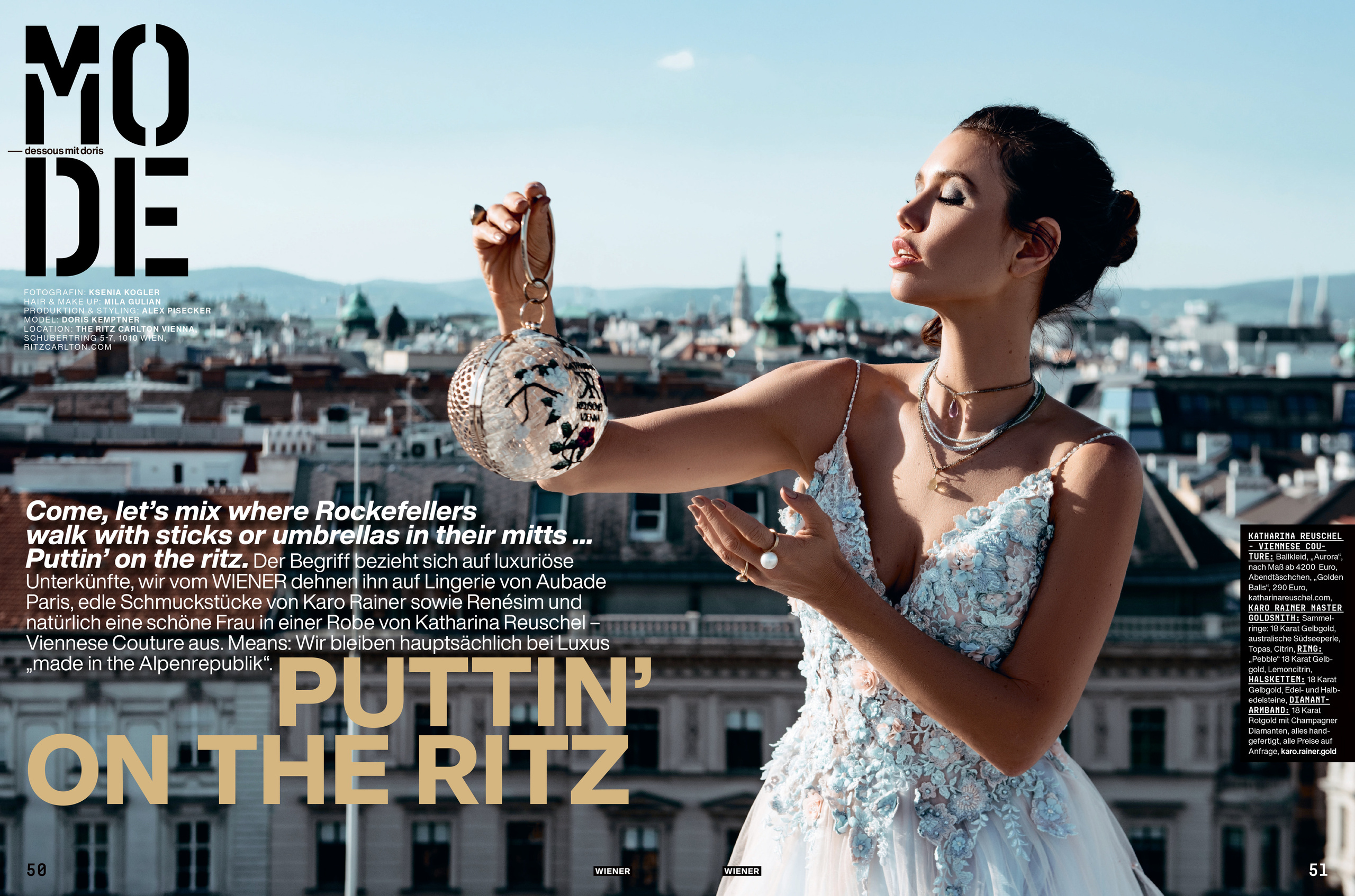 Wiener Magazine. Photographer in Vienna Ksenia Kogler