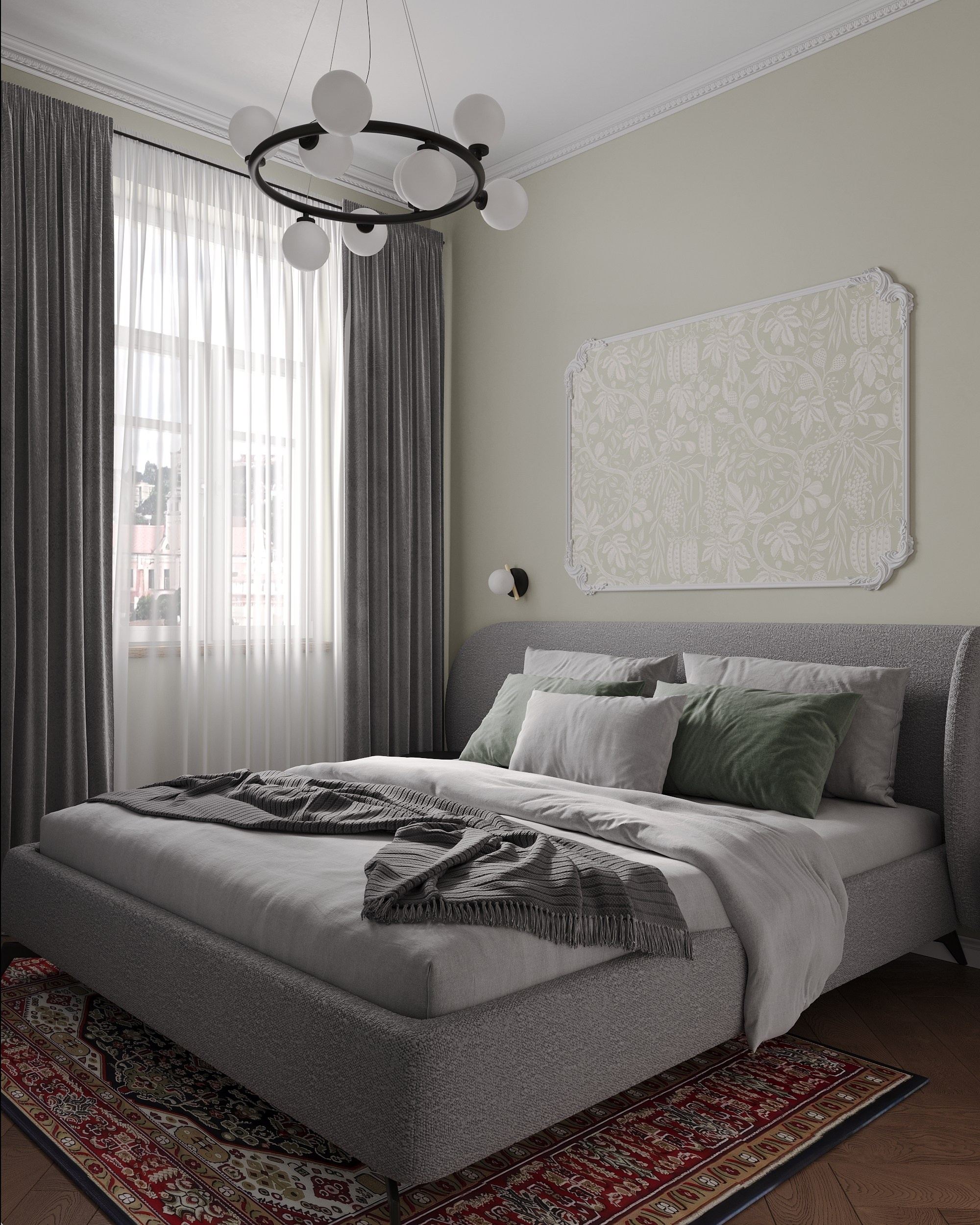 Flat of Gediminas. Simple Archs — high quality visualizations for your interior projects