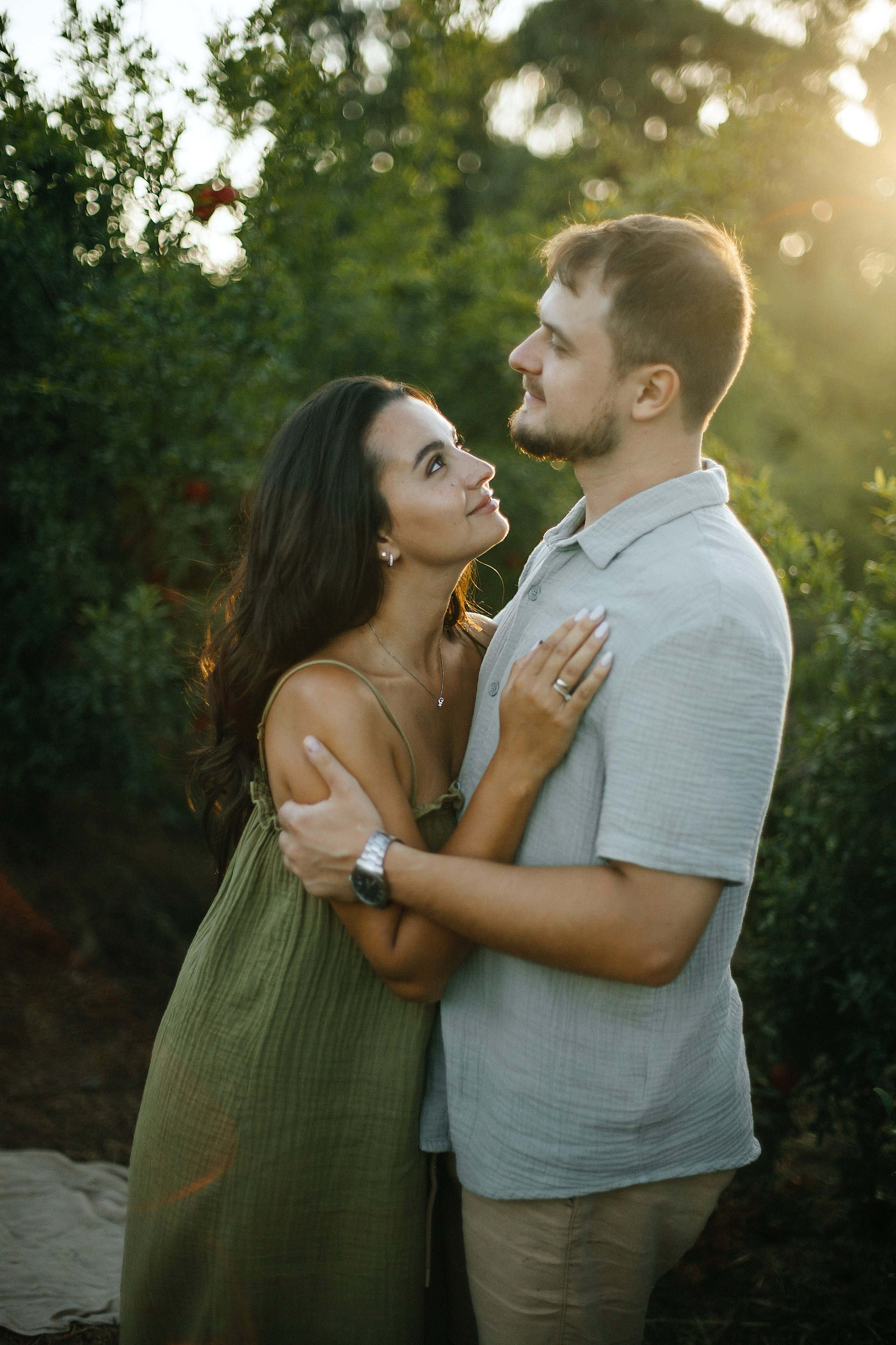 Binyamina garden. Family photographer in Israel