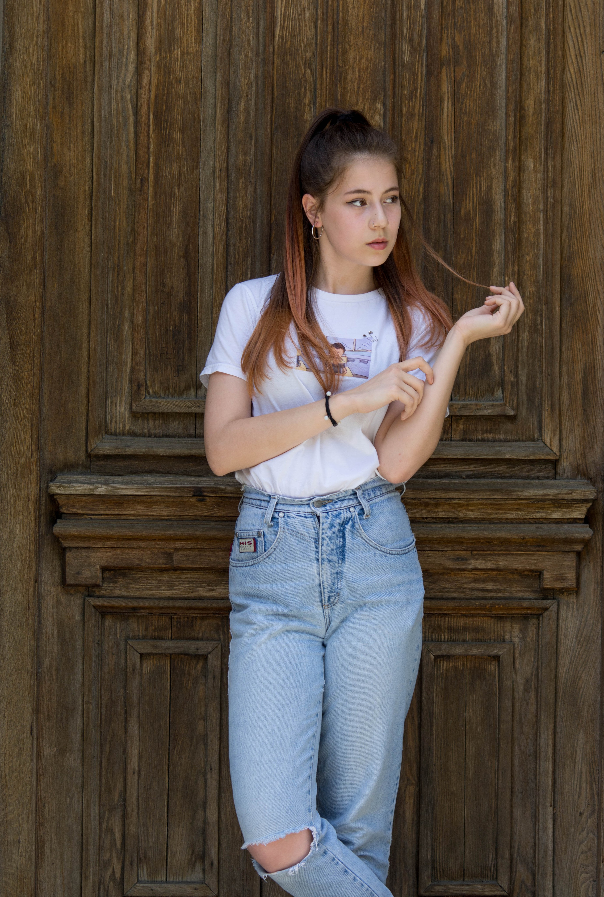 Street fashion janrında. Fotoqraf Vəli Məmmədov