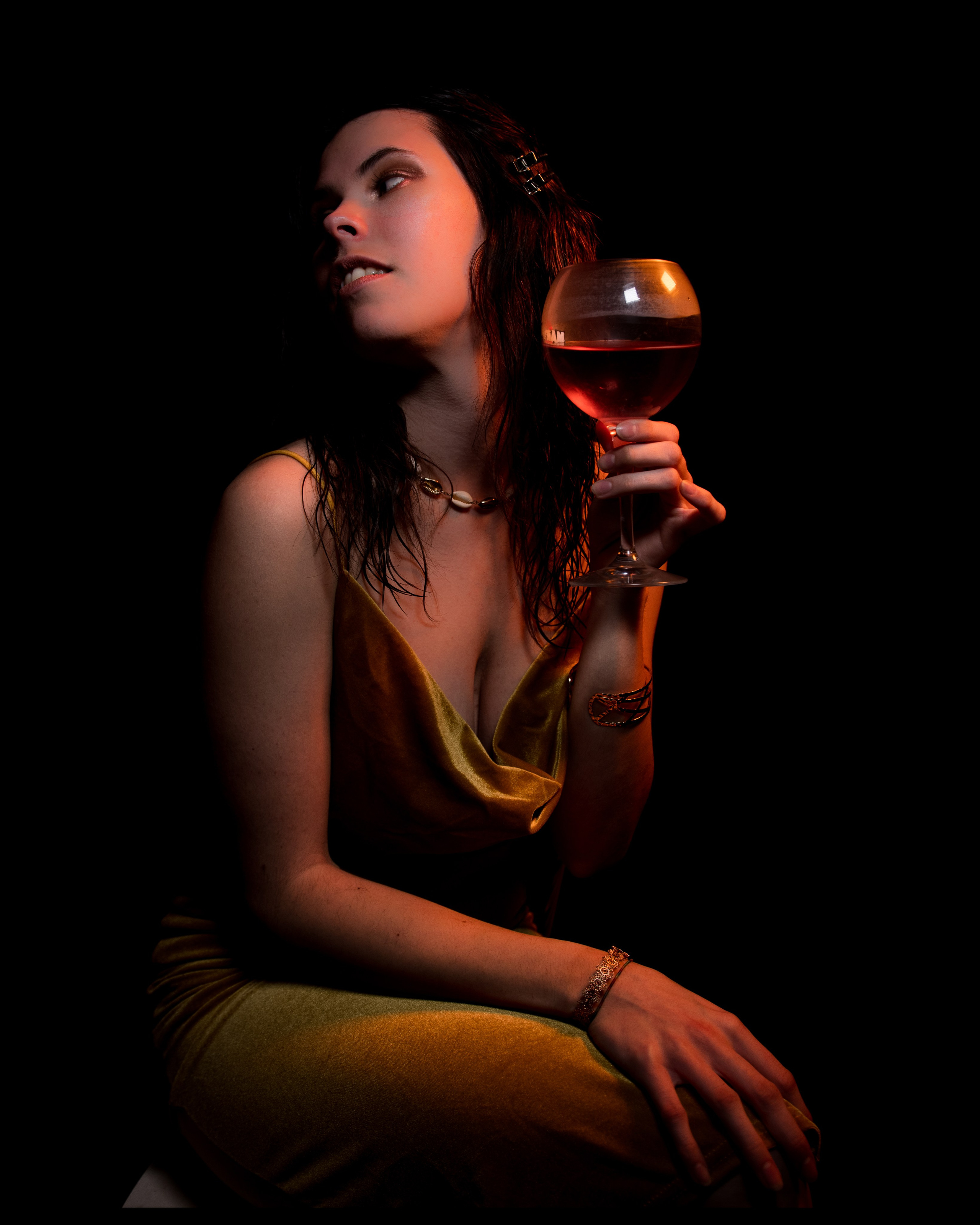 Portrait photo shoot in the studio MKn Visual - Shoot,makeup,postprod and art direction by MKn Visual