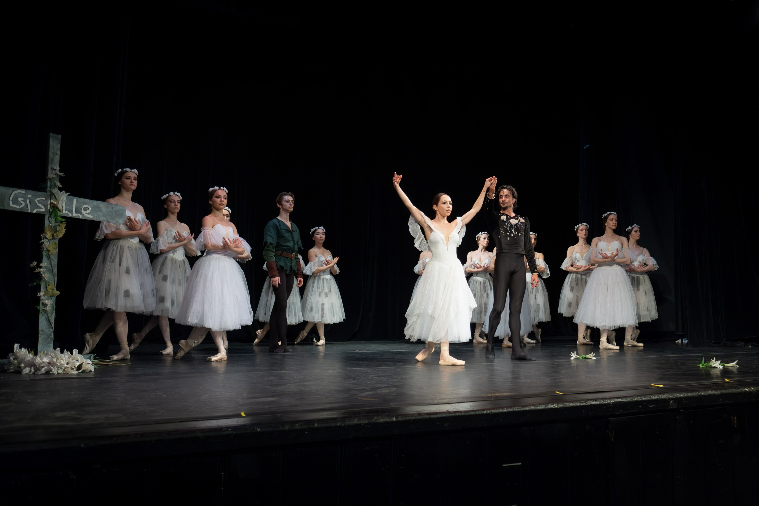 Grand Kyiv Ballet / Giselle. Reportage concert portrait photography in the San Francisco Bay Area