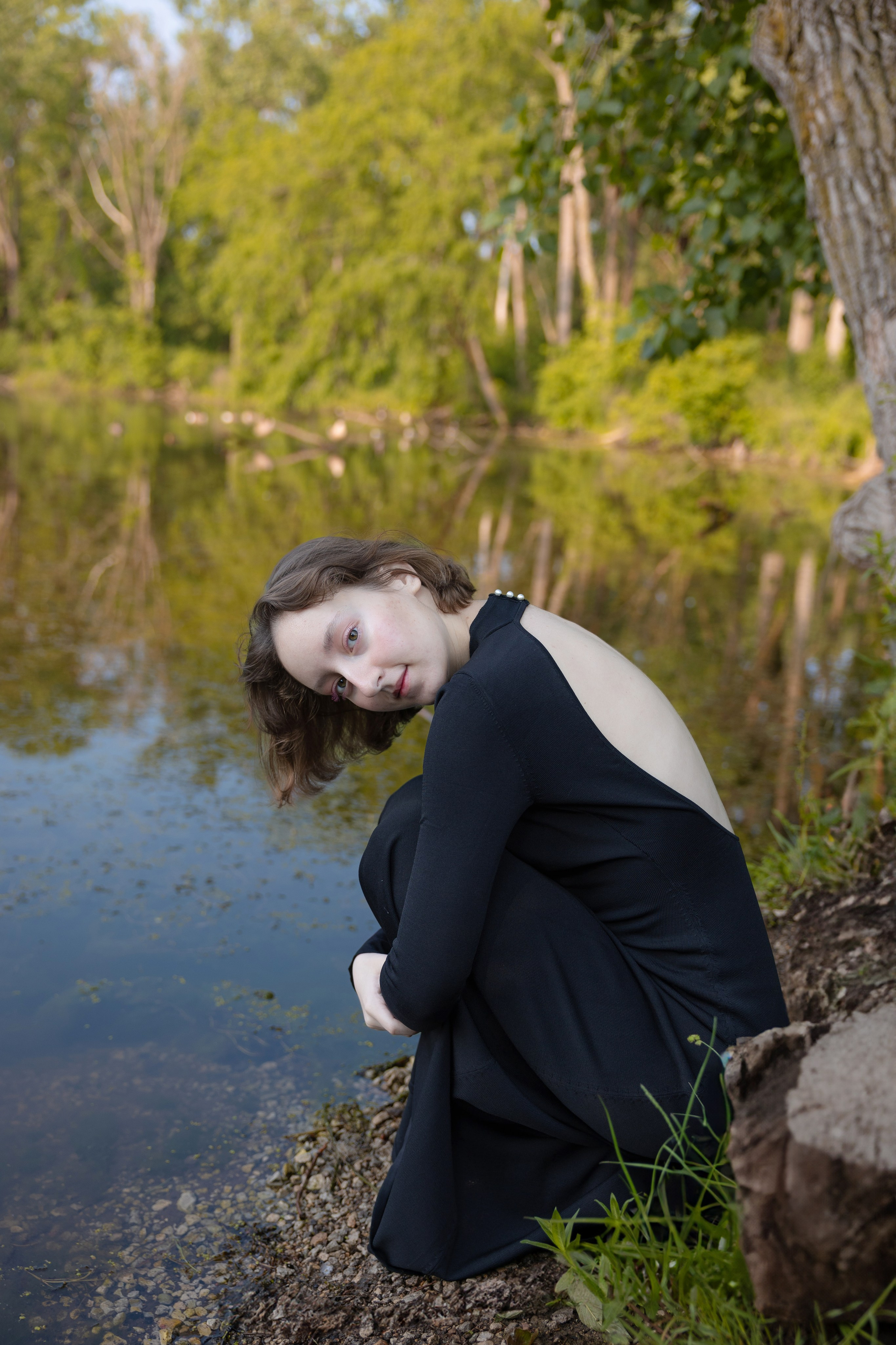 Morning lagoons for Anastasiya. Family Lifestyle Photography