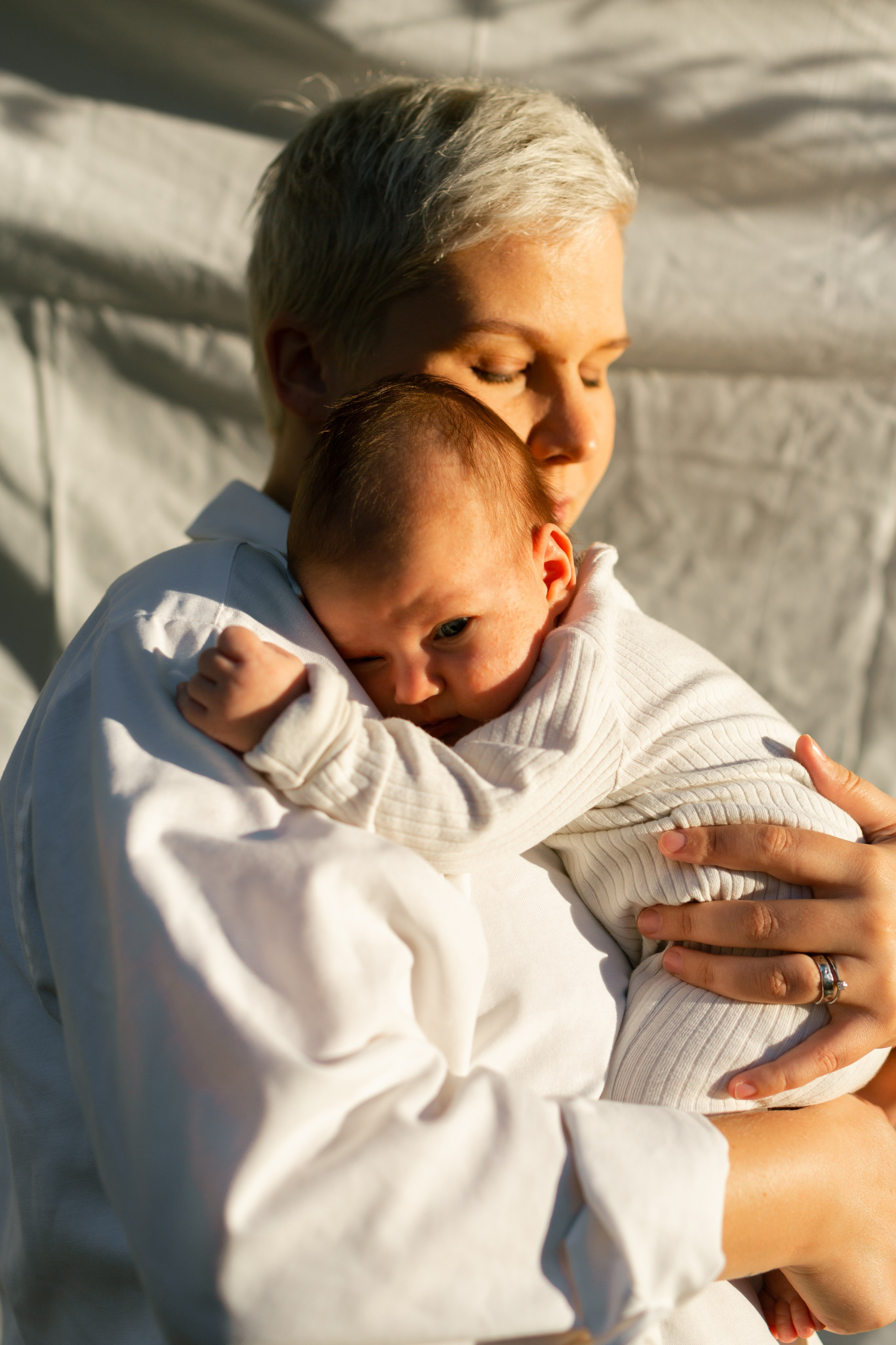 Asya & son. Photographer Vladmir Gladkov