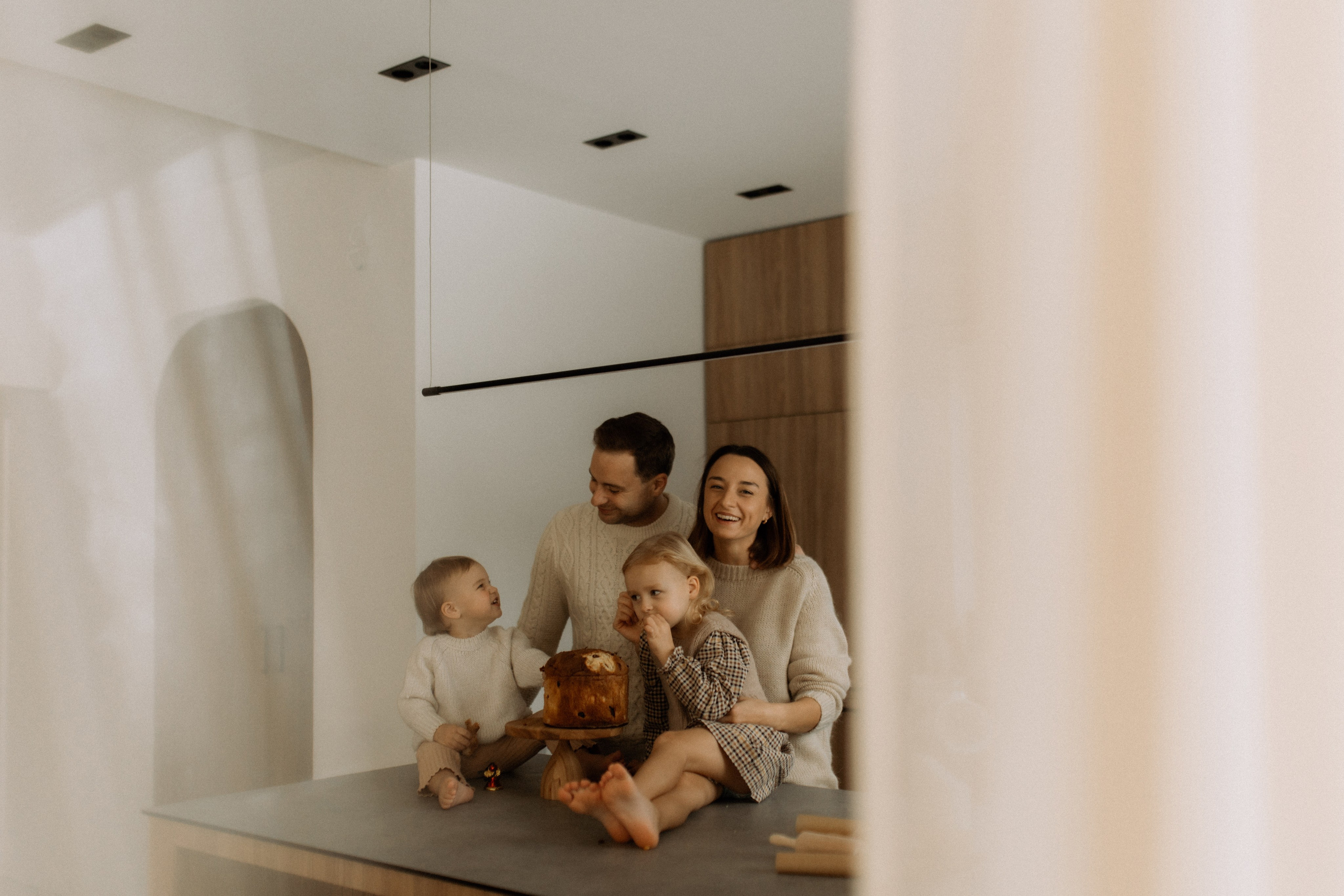 Šventinė šeimos fotosesija | NAMAI. Vestuvių ir šeimų fotografė Lena Bondarenko / belove photo