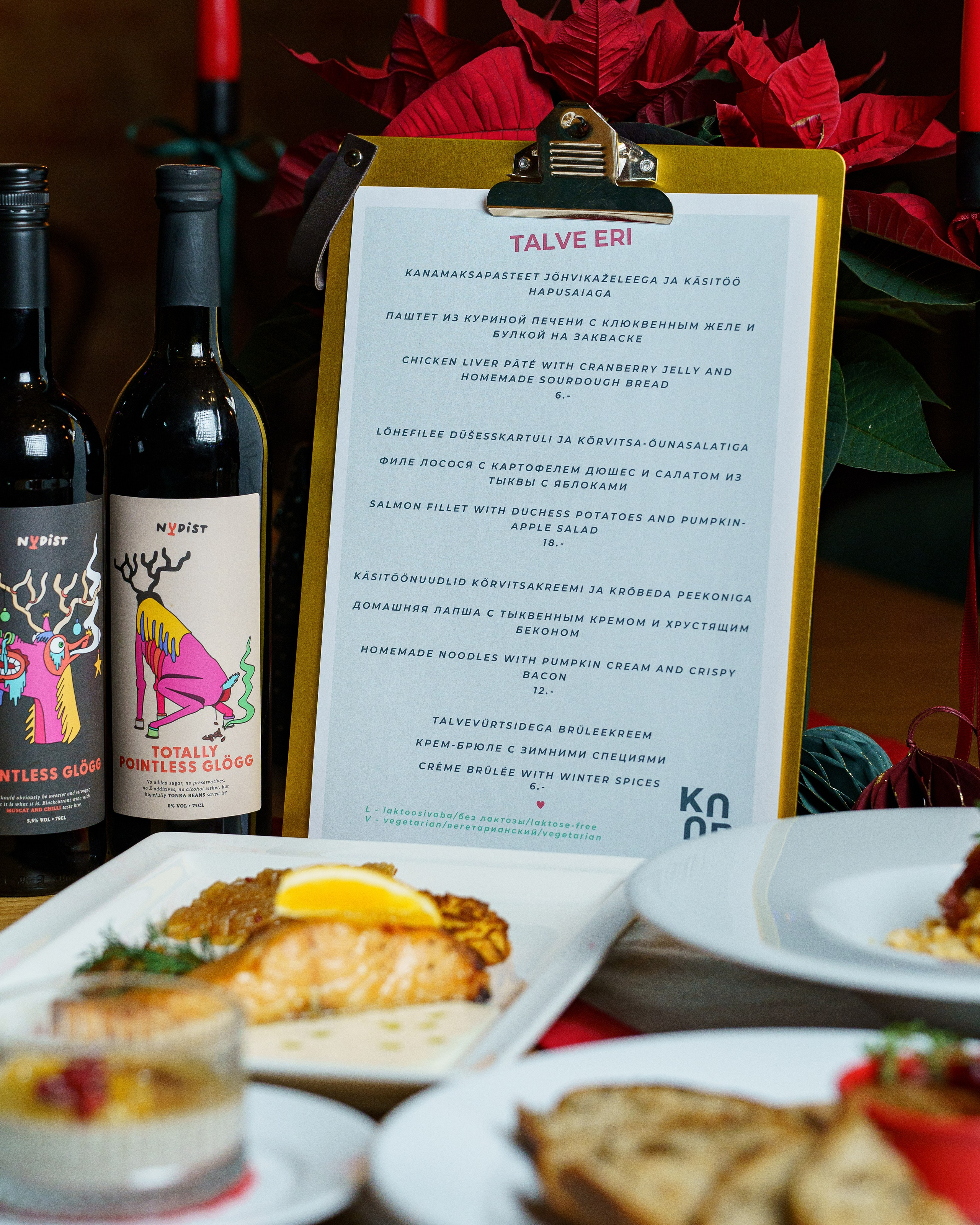 Food Photography Kohvik Kaar Winter 2024. Jelizaveta Gross - reportaaži- ja portreefotograaf Narvas