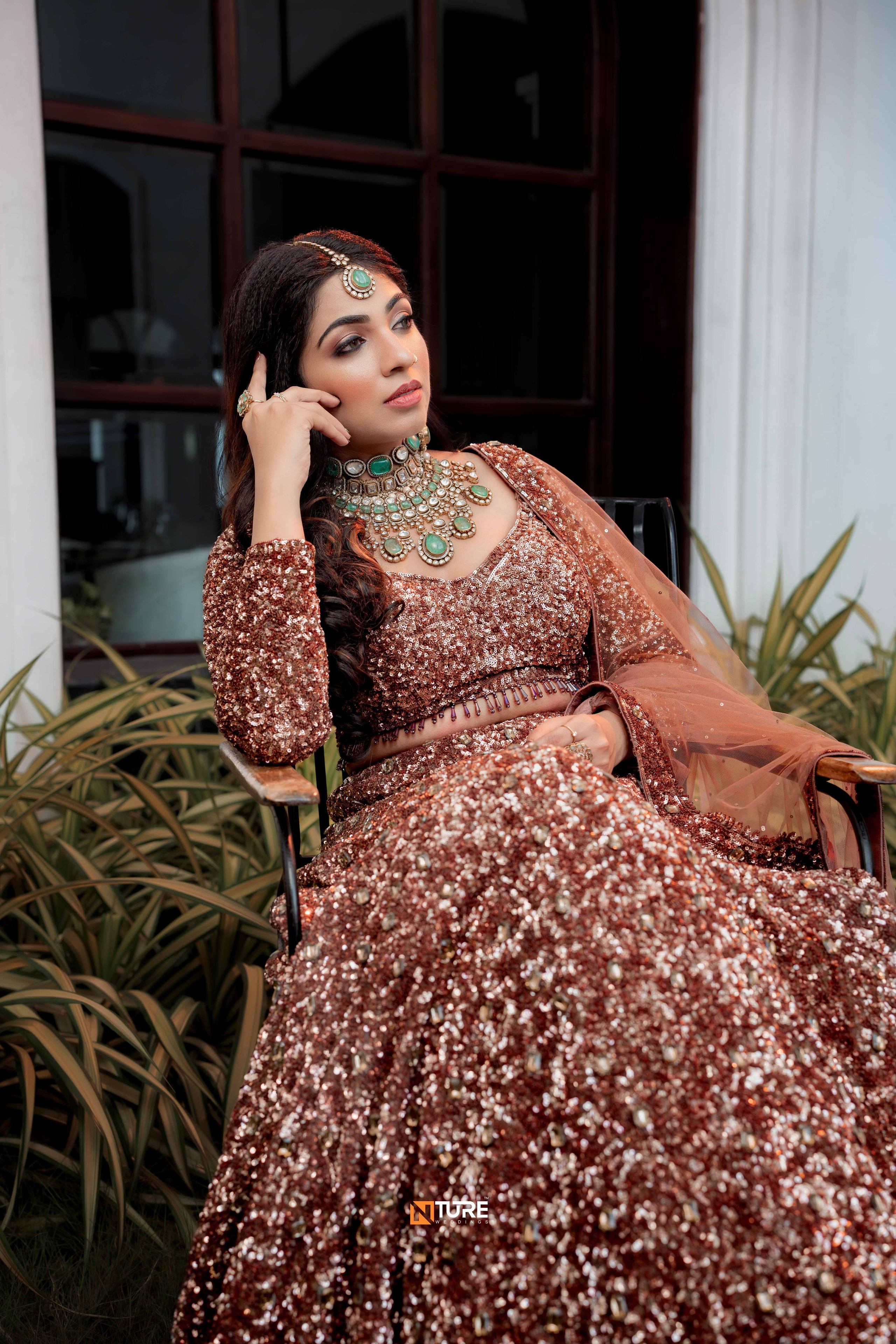 VINAYA BRIDAL SHOOT. NTURE WEDDING