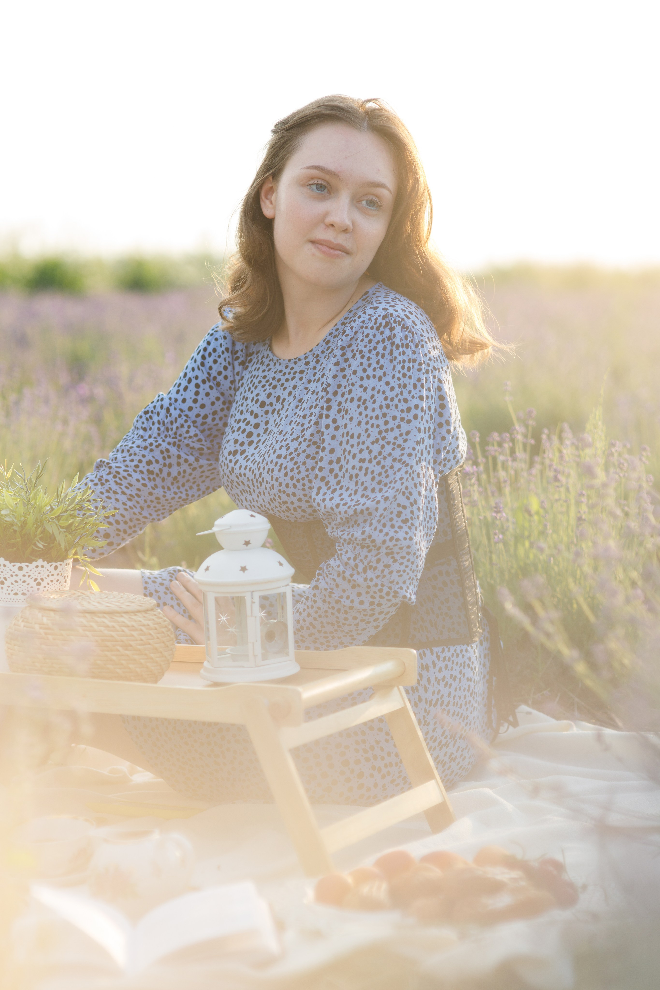 Lavender field. Photographer Anna Curly | Weddings and Events in Dubai